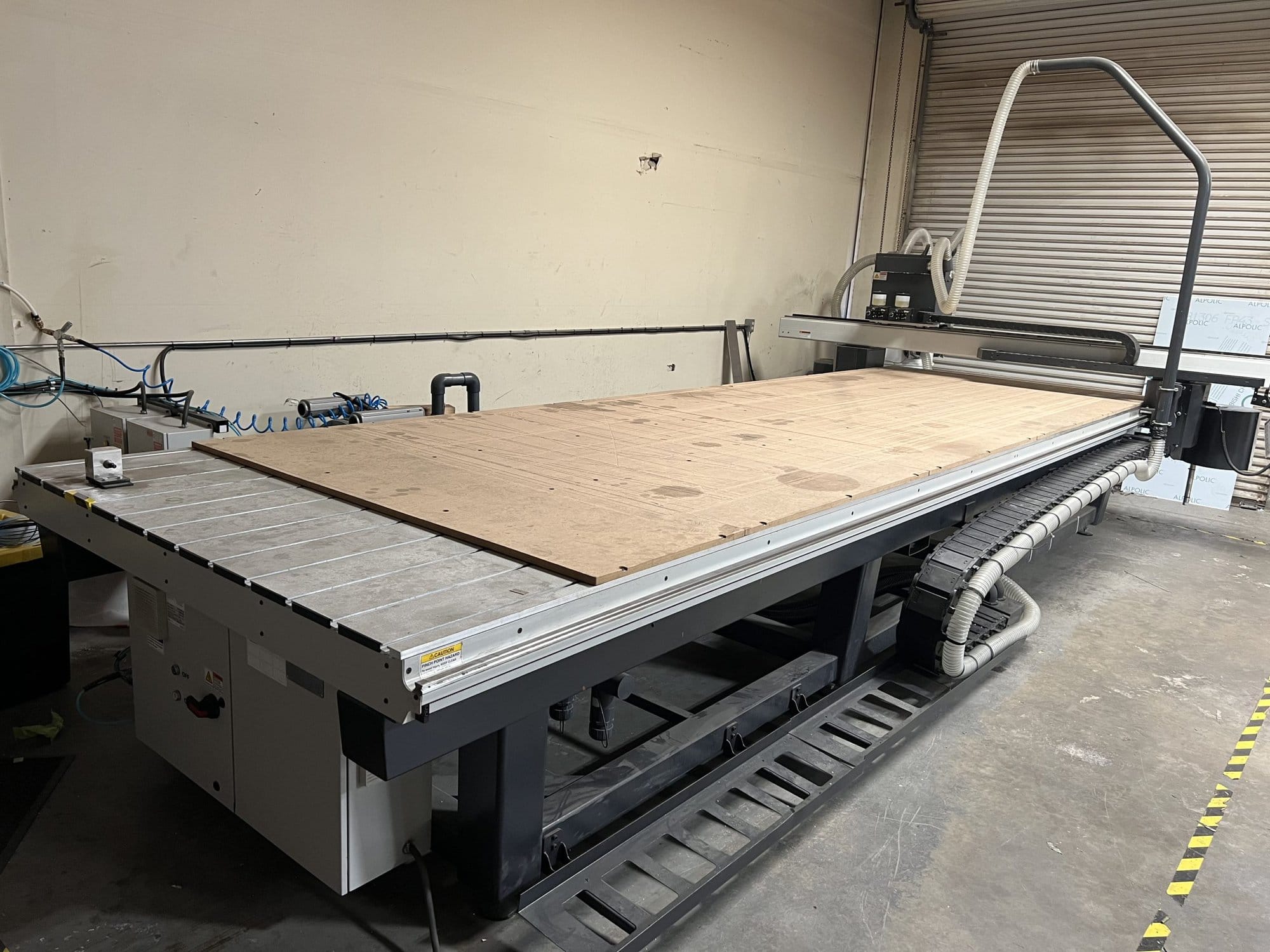 6' x 18' AXYZ PanelBuilder 5018 CNC Router, 2022 - 10-ATC, Low Hours Vacuum Table, Dust Collector, Dual Head, Video Available - Image 2