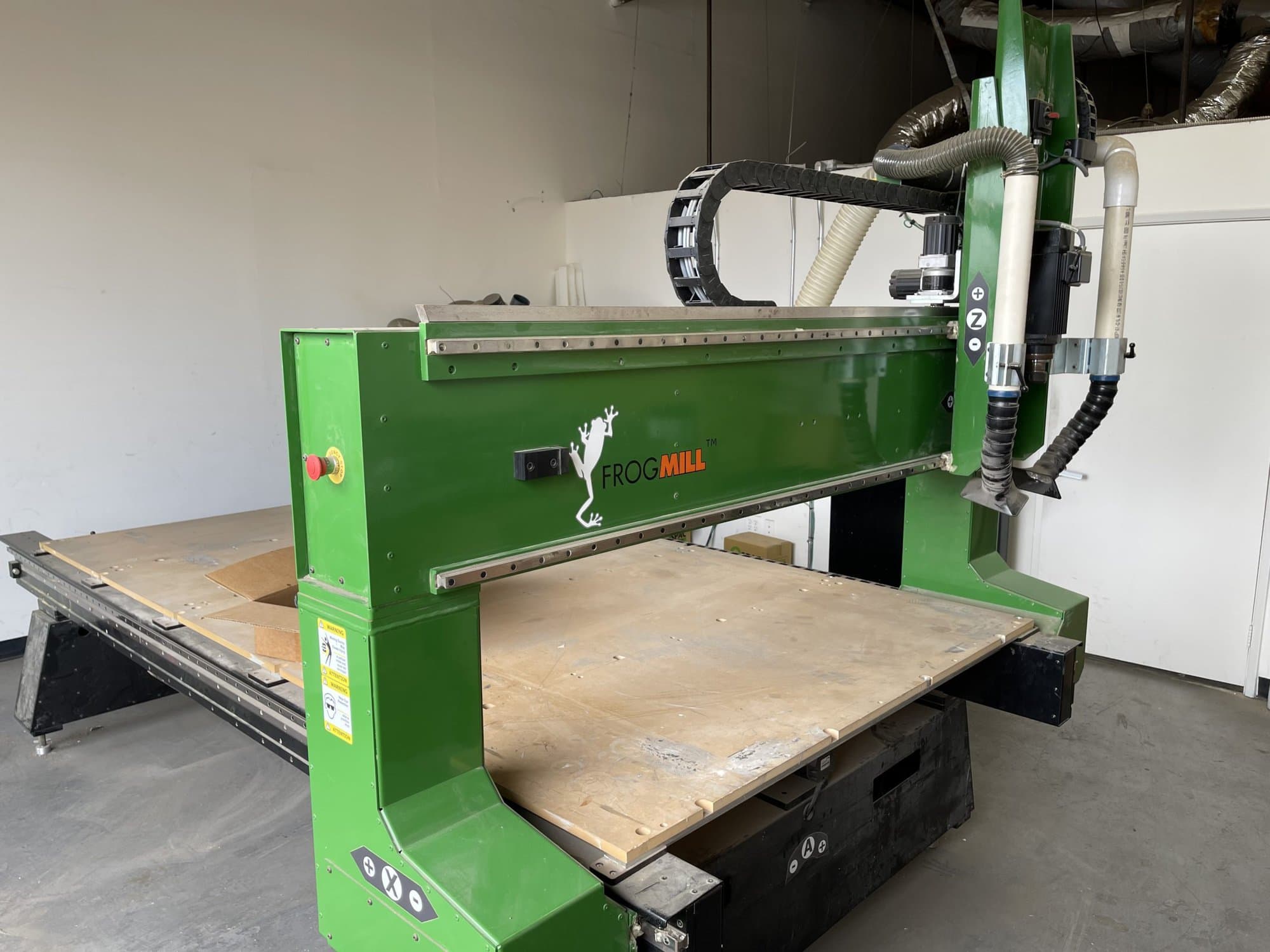 5' x 10' Streamline Automation Frog3D FrogMill SFM CNC Router, 2018 - 4th Axis, 16" Z Clearance! - Image 2