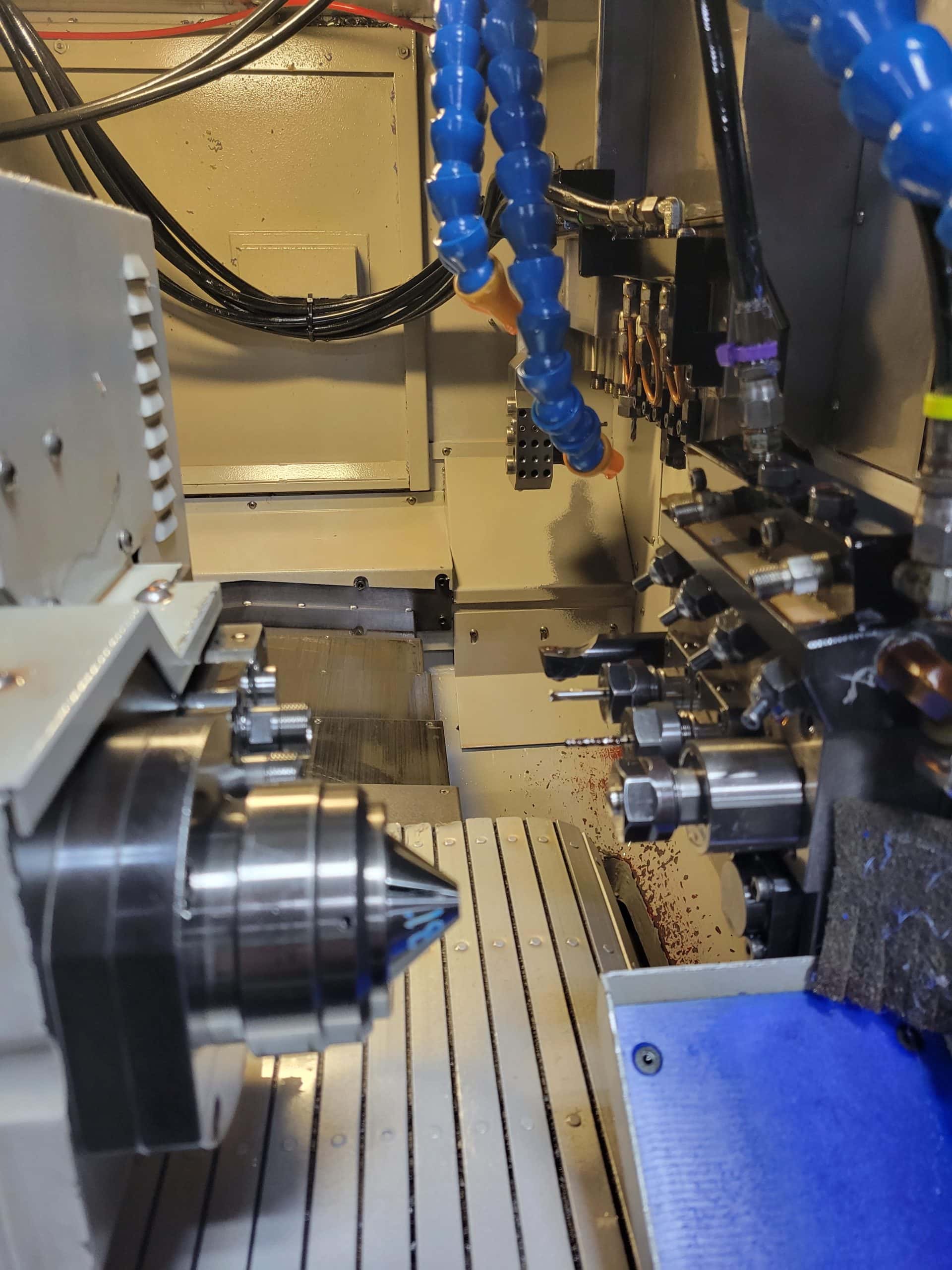 Nexturn SA32e CNC Swiss Lathe, 2008 - 7 Axis, Bar Feeder, Fanuc Control - Image 9