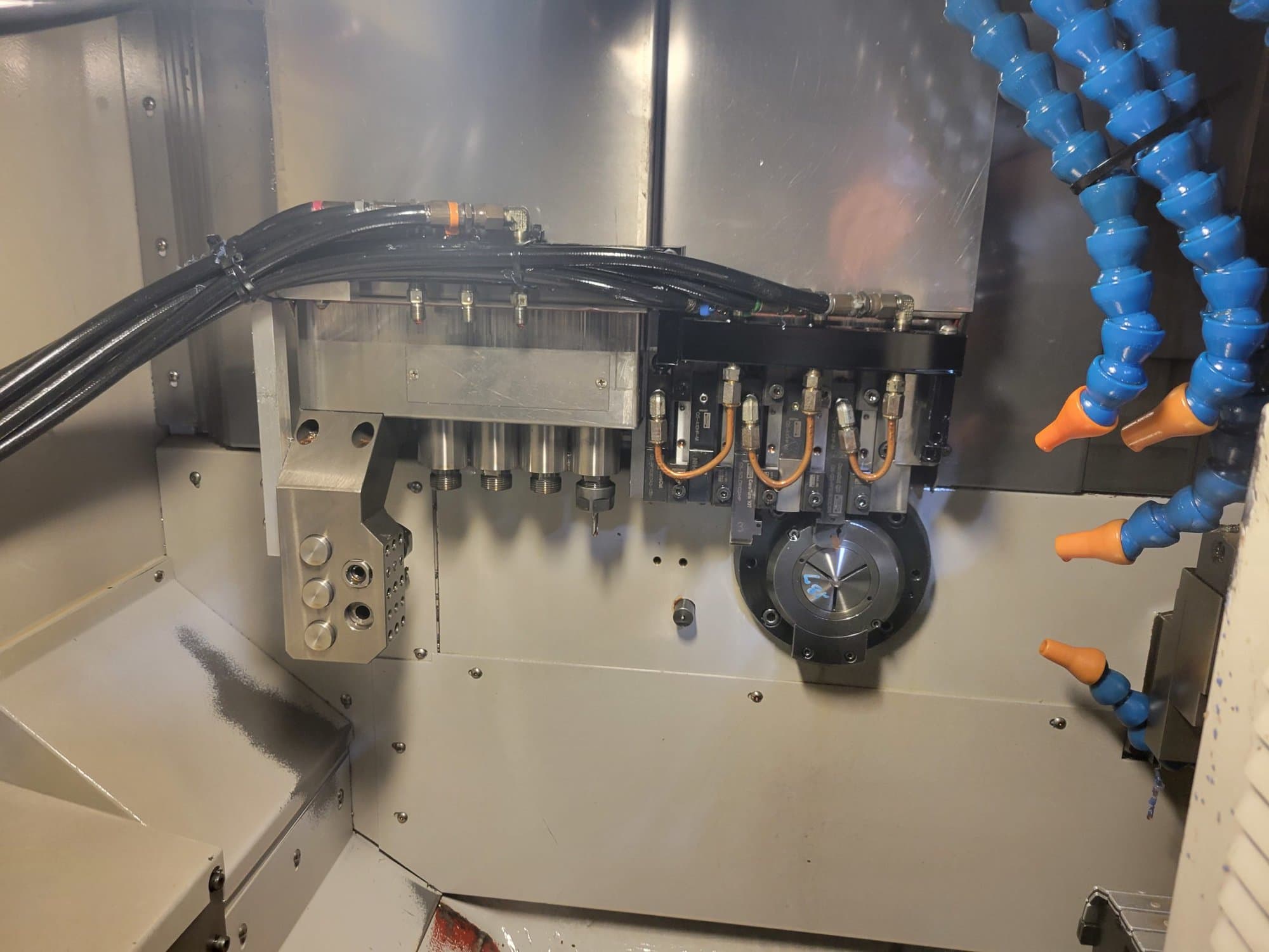 Nexturn SA32e CNC Swiss Lathe, 2008 - 7 Axis, Bar Feeder, Fanuc Control - Image 10