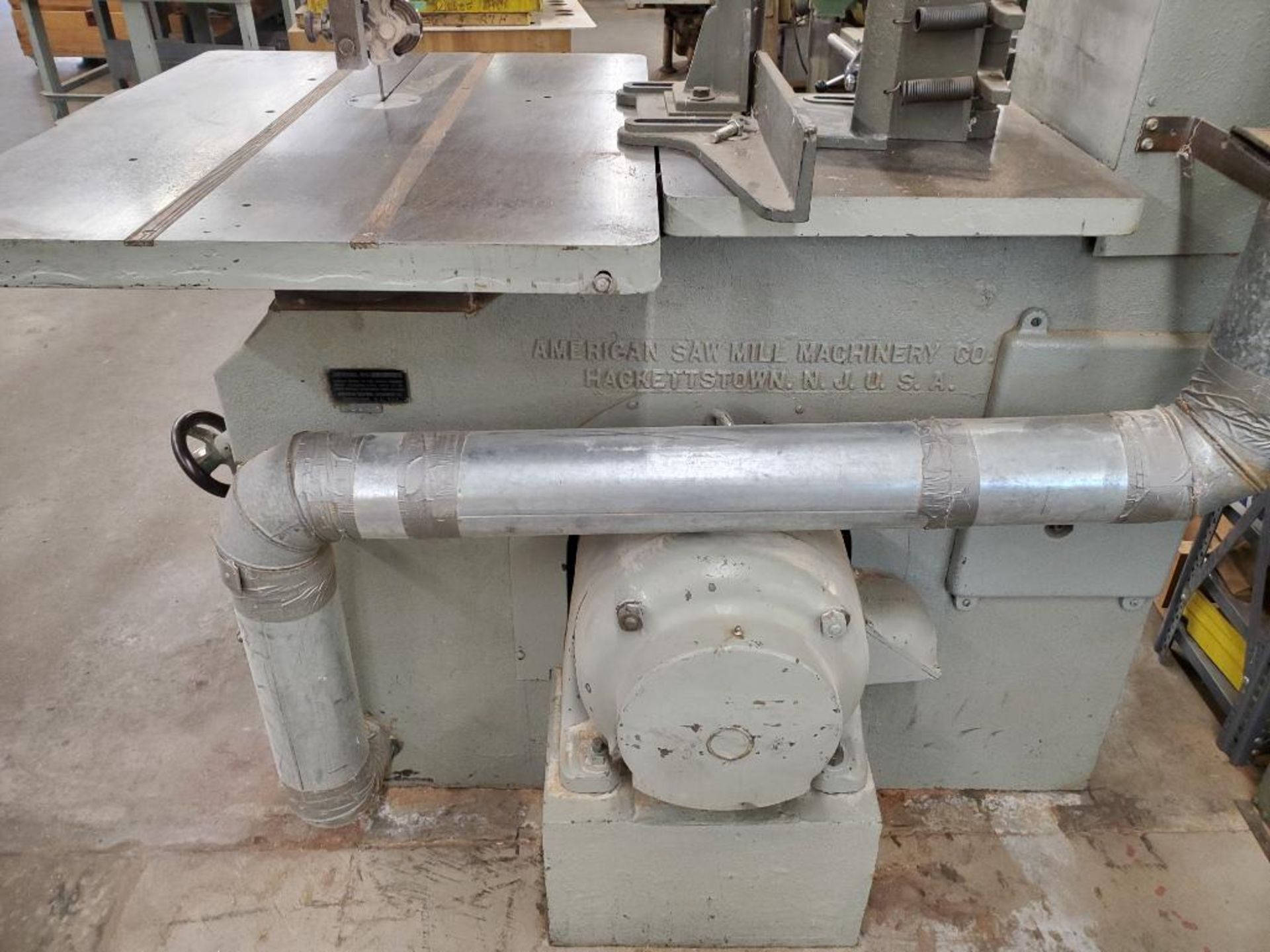 American Sawmill Machinery Co 36" Vertical Bandsaw With Foot Brake - Image 6