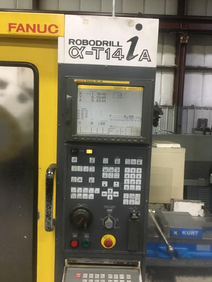 Fanuc A-T14iA Robodrill VMC, 1999 - Image 3