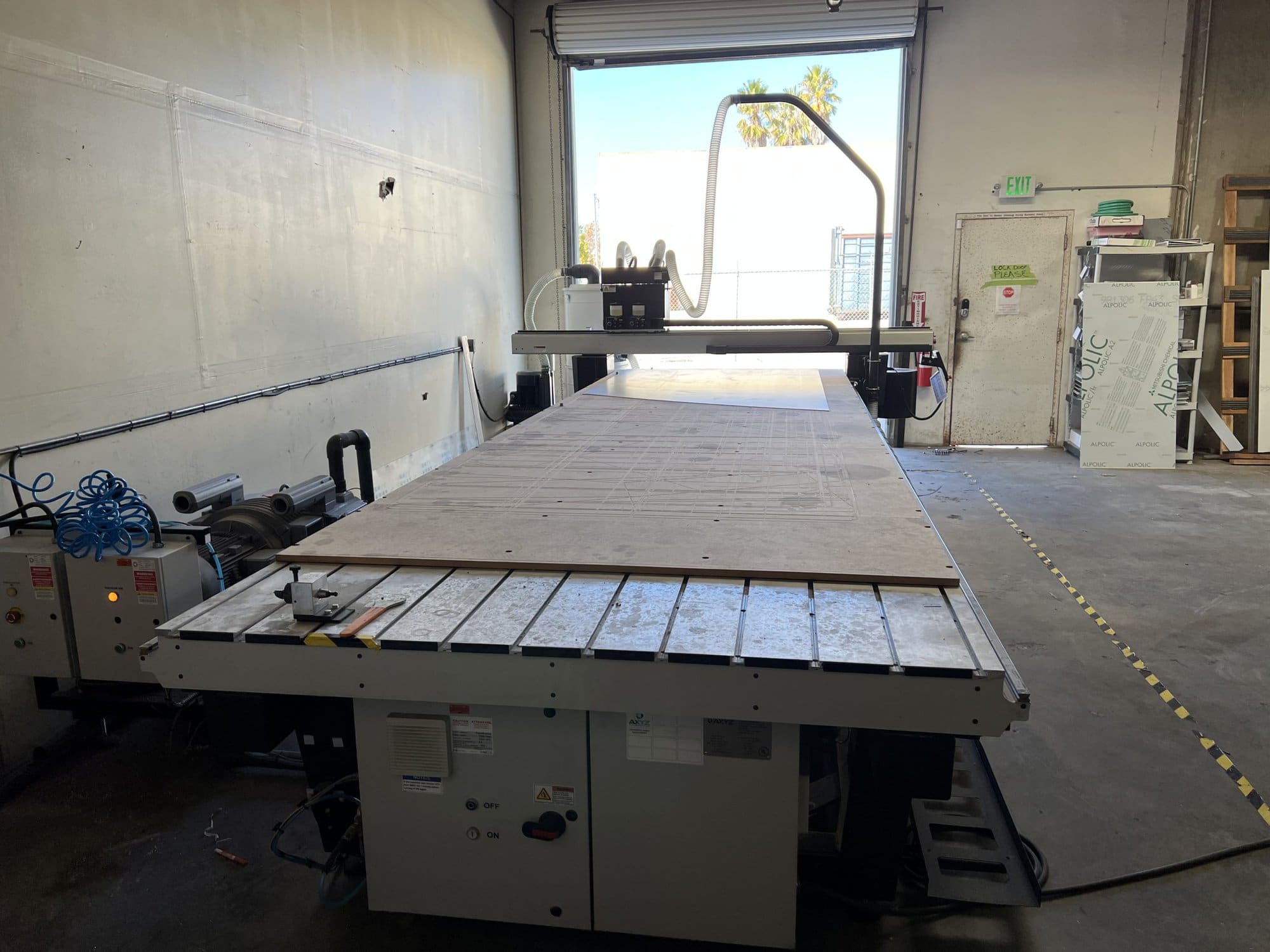 6' x 18' AXYZ PanelBuilder 5018 CNC Router, 2022 - 10-ATC, Low Hours Vacuum Table, Dust Collector, Dual Head, Video Available - Image 3