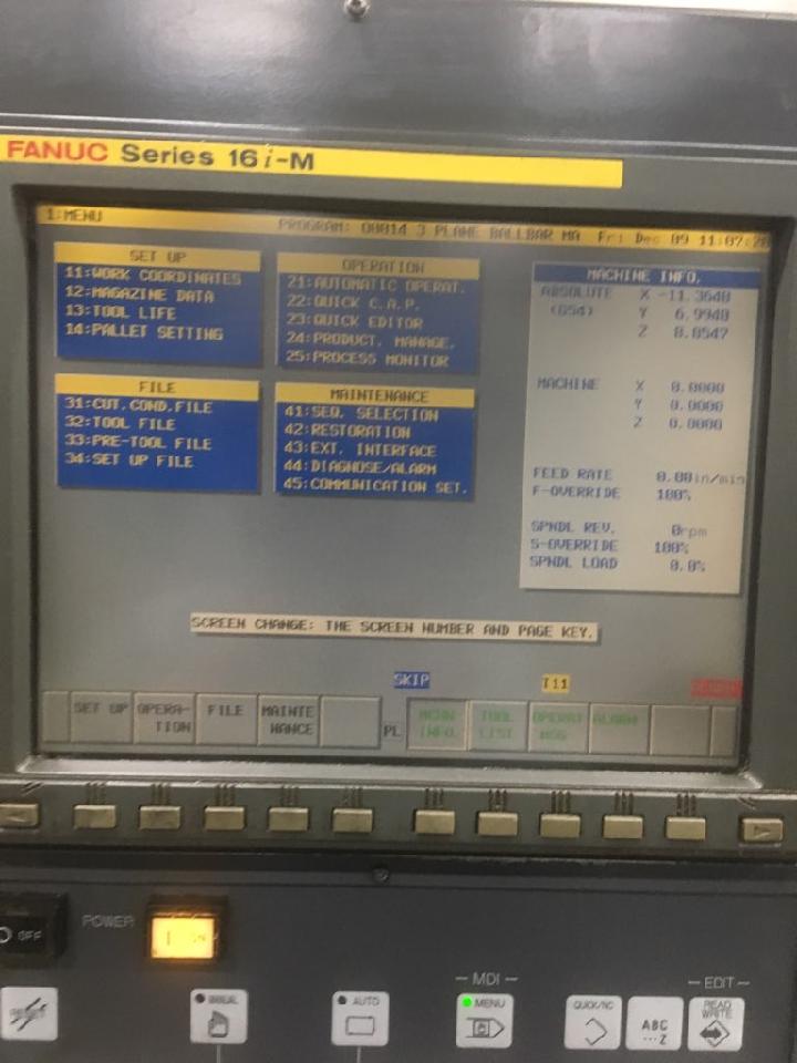 Fanuc A-T14iA Robodrill VMC, 1999 - Image 5