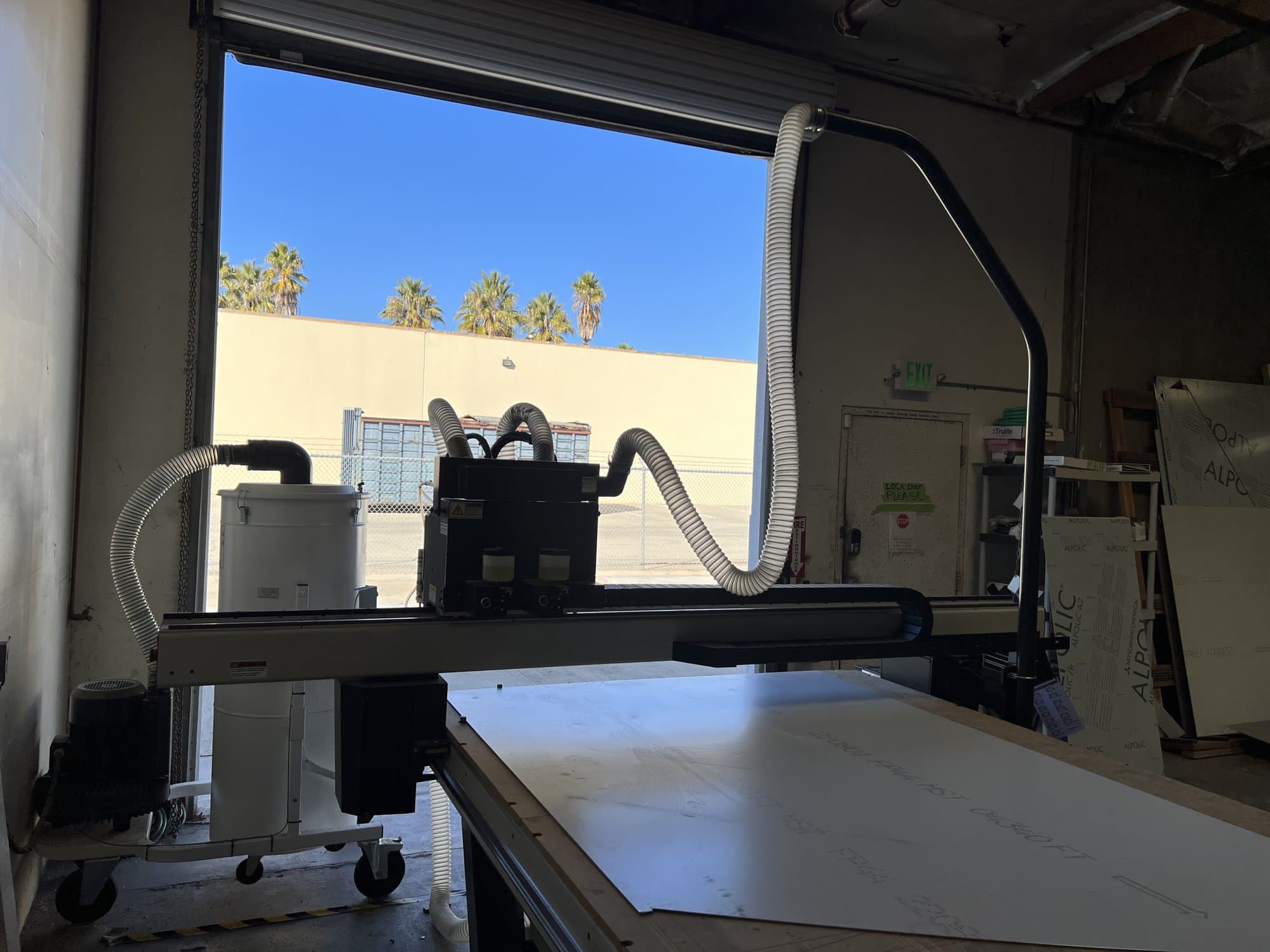 6' x 18' AXYZ PanelBuilder 5018 CNC Router, 2022 - 10-ATC, Low Hours Vacuum Table, Dust Collector, Dual Head, Video Available - Image 7