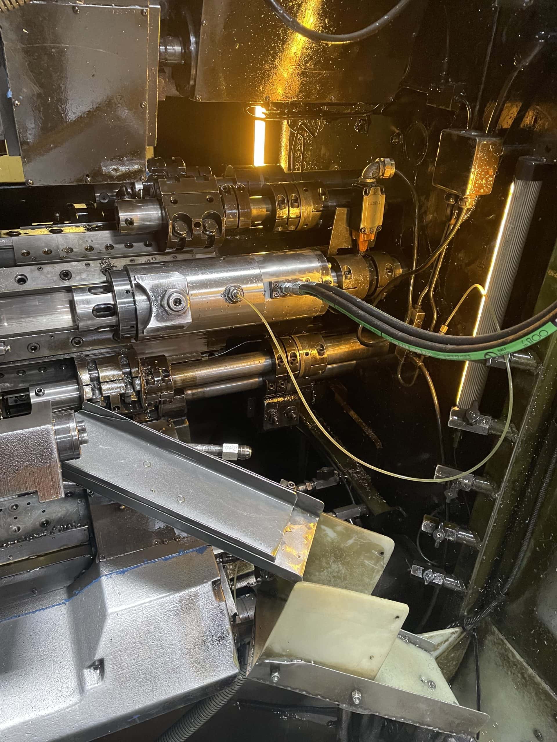 Schutte AF-32S-DNT CNC Multiple Spindle Lathe, 1995 - Siemens Control - Image 9