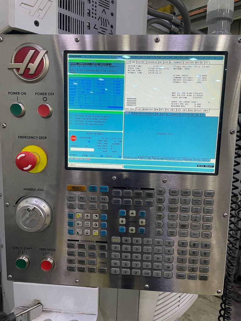 Haas EC-1600 HMC, 2012 - Wireless Intuitive Probing, Full 4th, 1000 PSI Coolant Through Spindle - Image 4