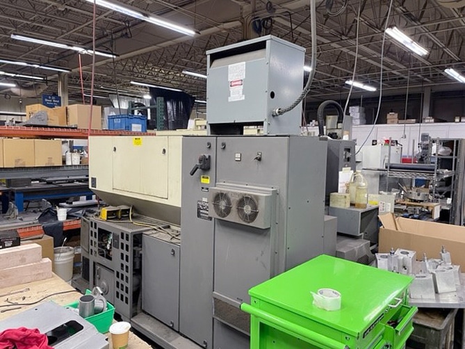 Hardinge Conquest T51 CNC Lathe, 1993- Live Tooling, Tailstock, Parts Catcher - Image 2