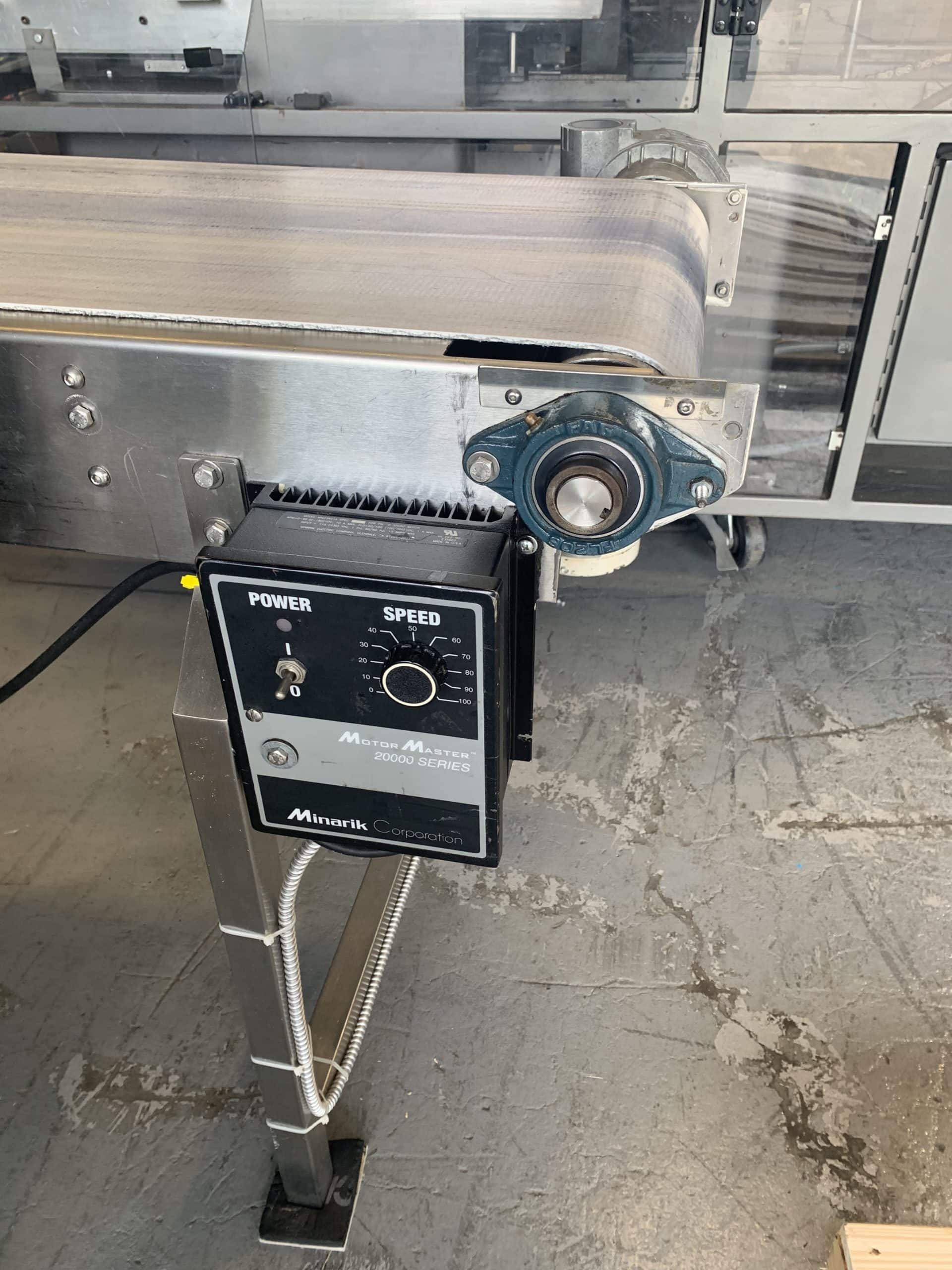 16" x 60.25" AutoPak Conveyor Belt - Motor Master 20000 Series Control