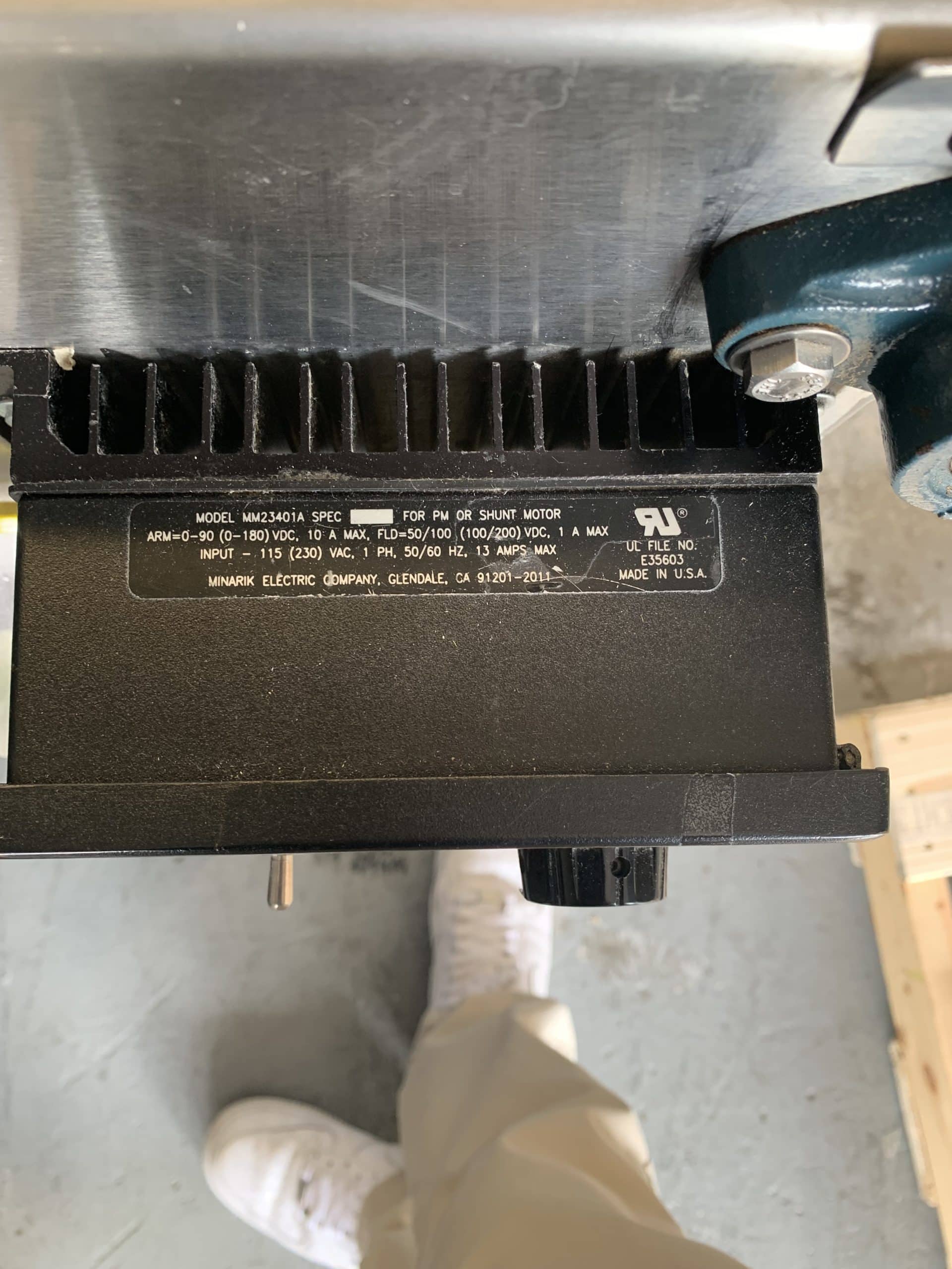 16" x 60.25" AutoPak Conveyor Belt - Motor Master 20000 Series Control - Image 7