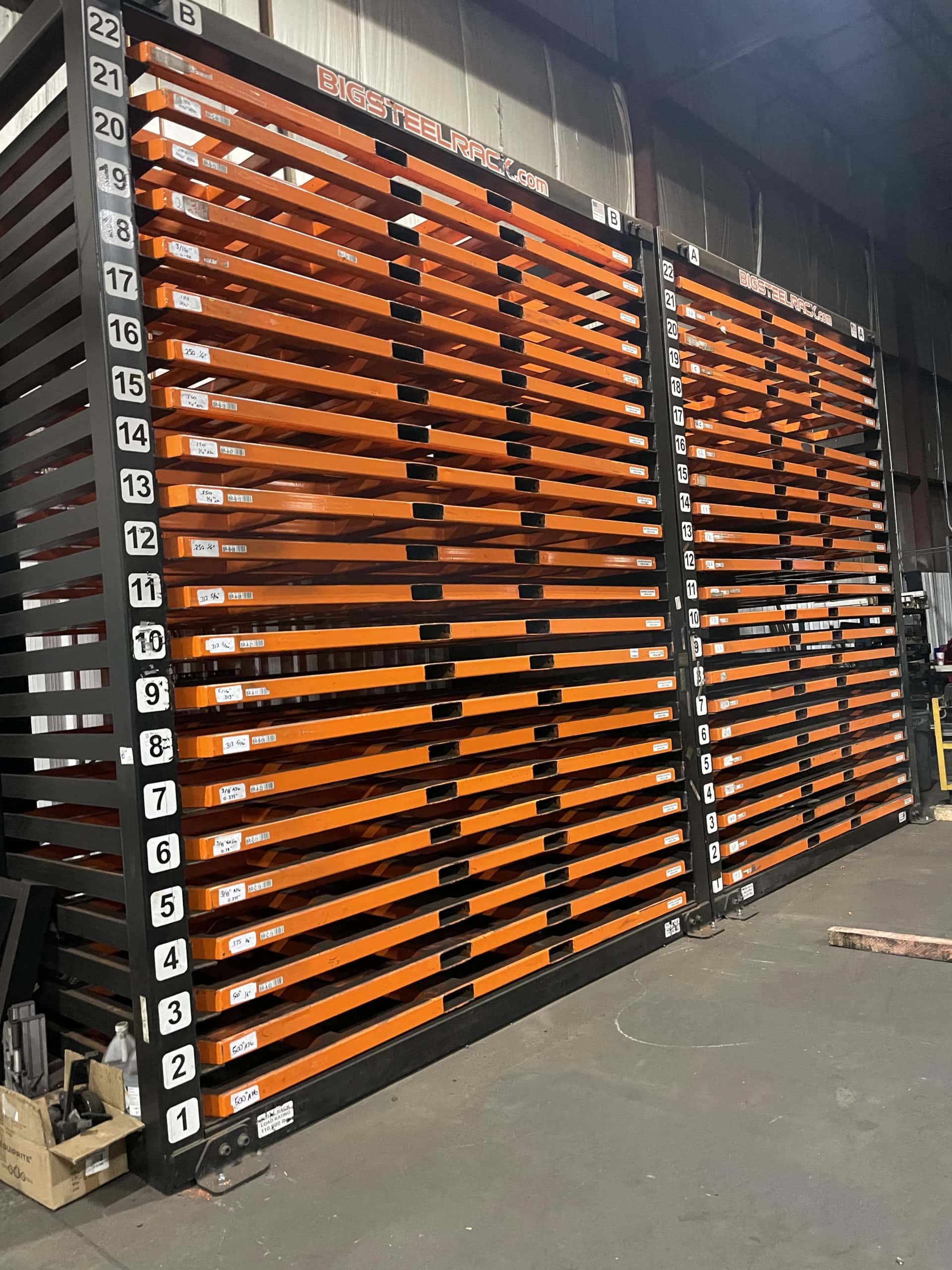 Big Steel Racking 22 Pallet System, 2018 - 10'6" x 5'6" Pallets - Image 2
