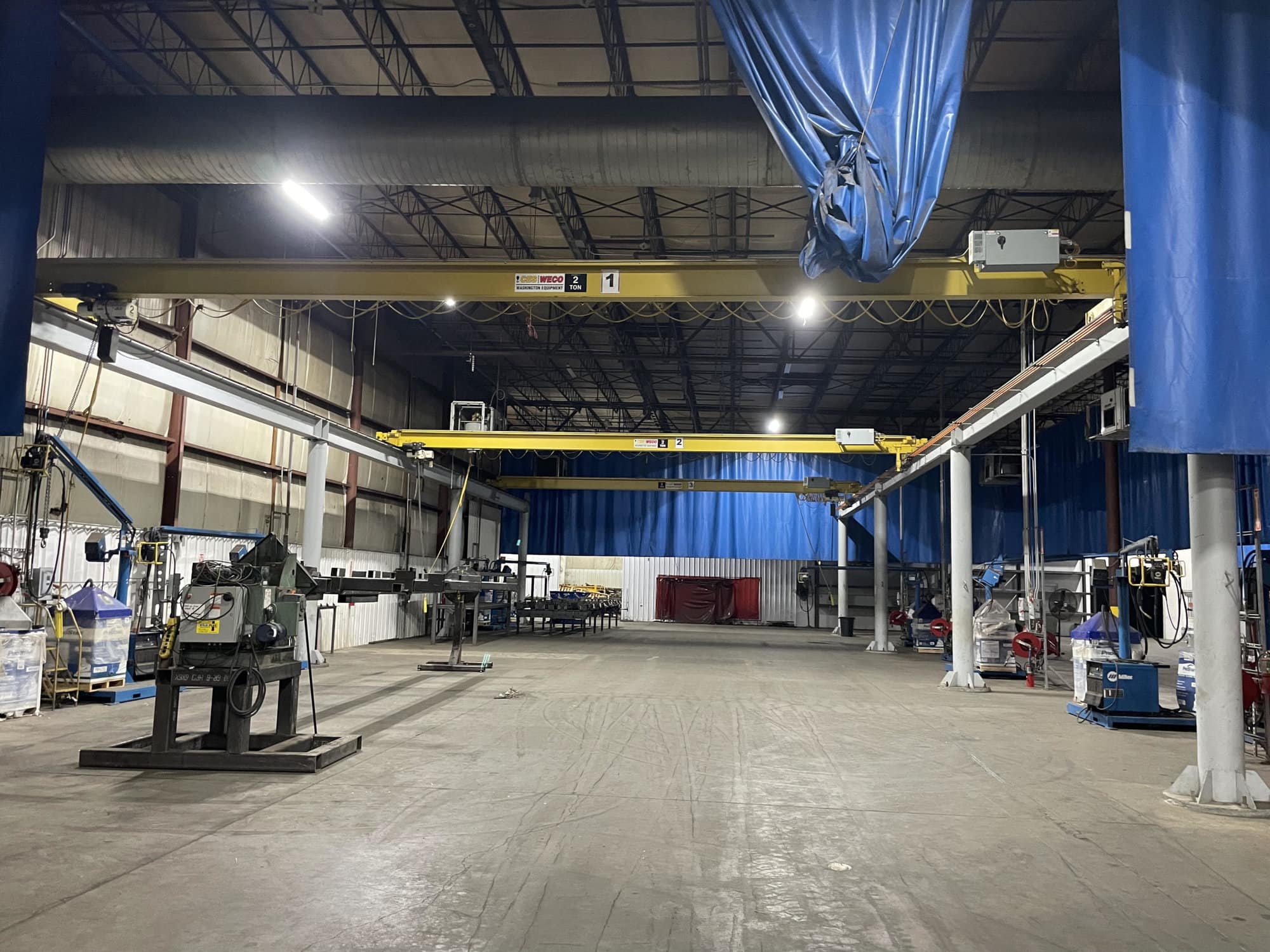 2 Ton Overhead Crane Equipment System, 3 Sections - 2020