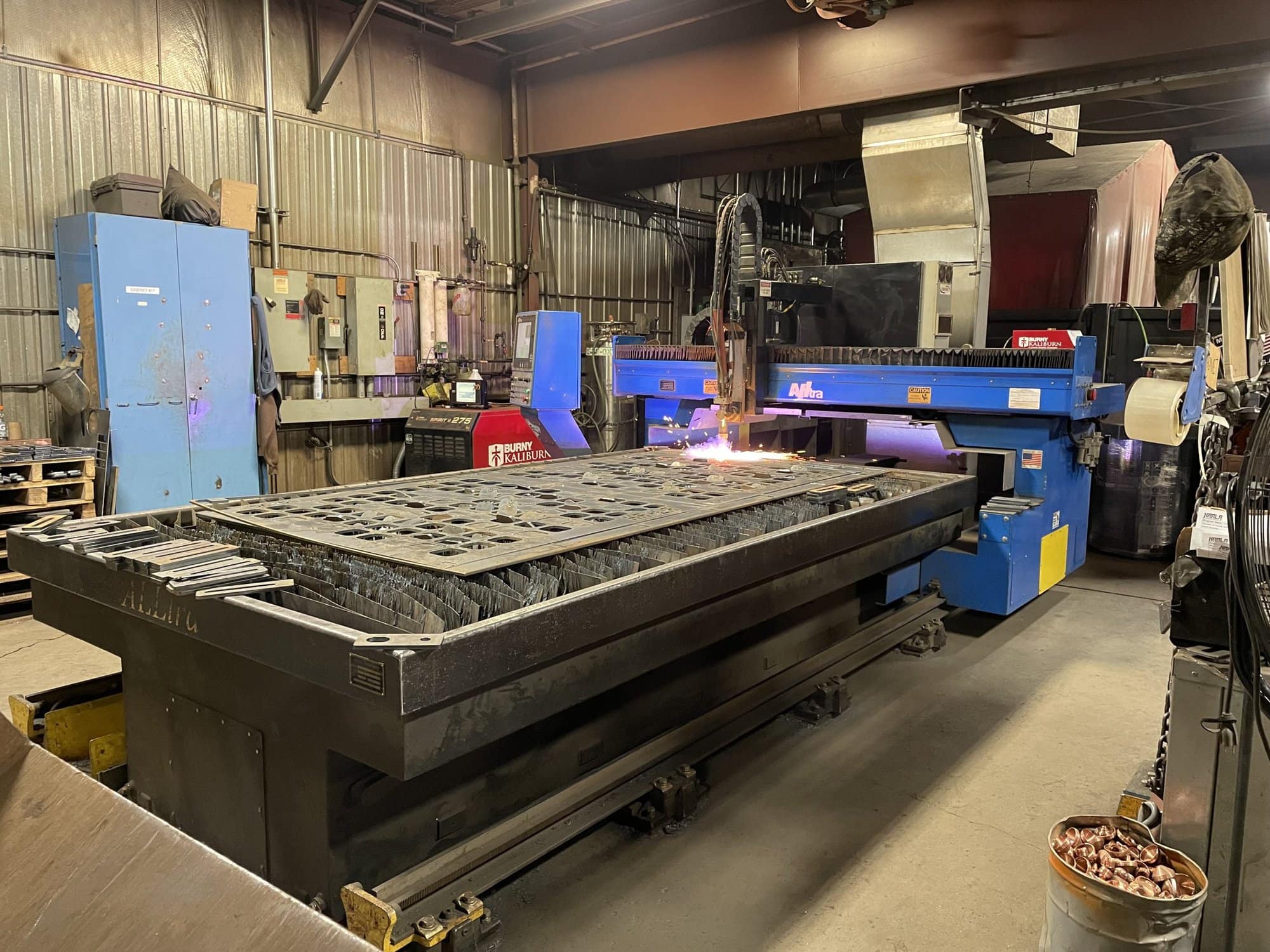 6'X12' ALLtra PG 14-4 SDTR CNC Plasma Table, 2014-Kaliburn 275 Amp