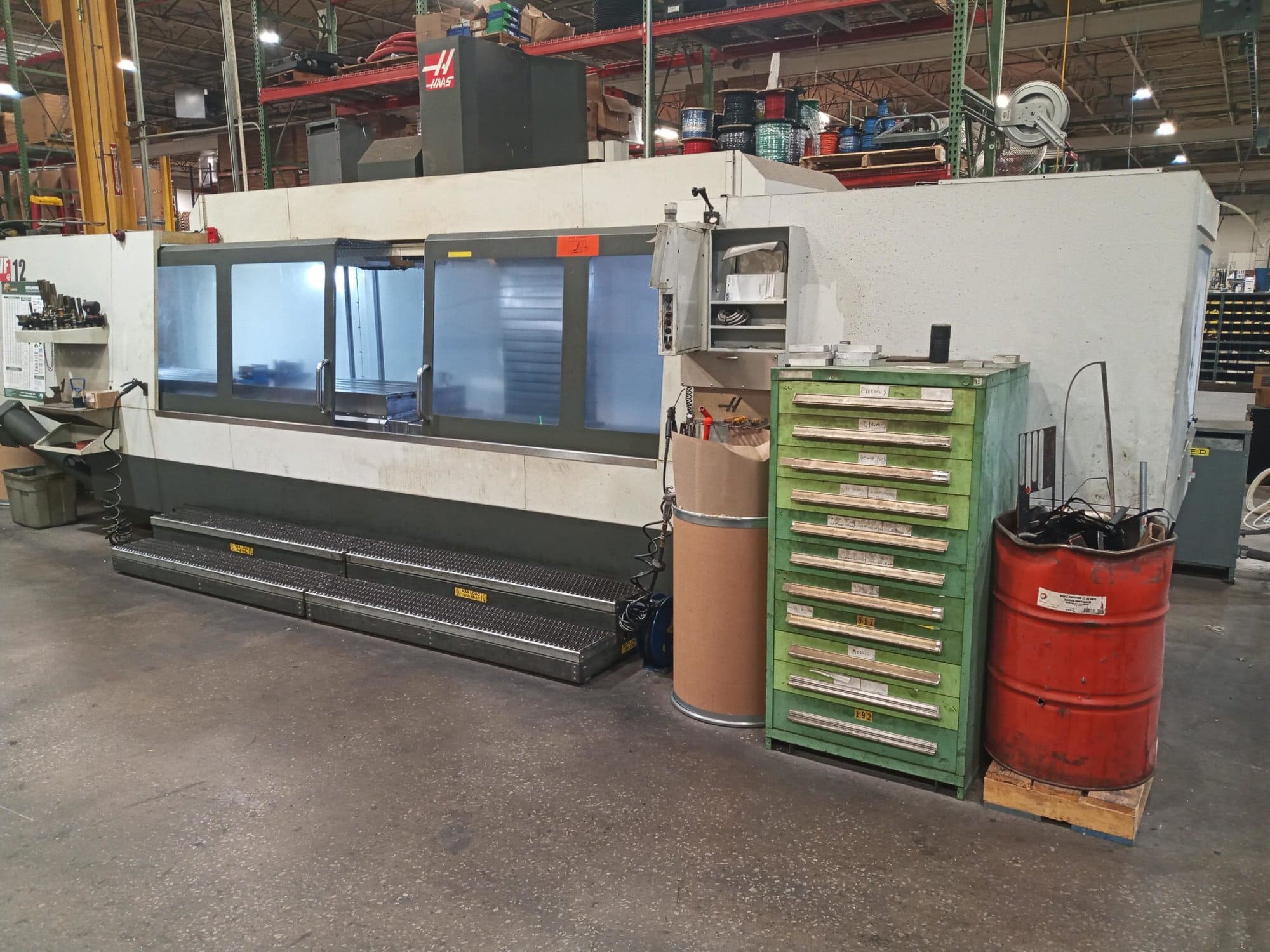 Haas VF-12/40 VMC, 2016 - 10K Spindle, TSC, Chip Auger, Available Immediately - Image 11