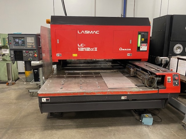 Amada Lasmac 1212A2, 1998 - 2000W CO2 Laser 5x12