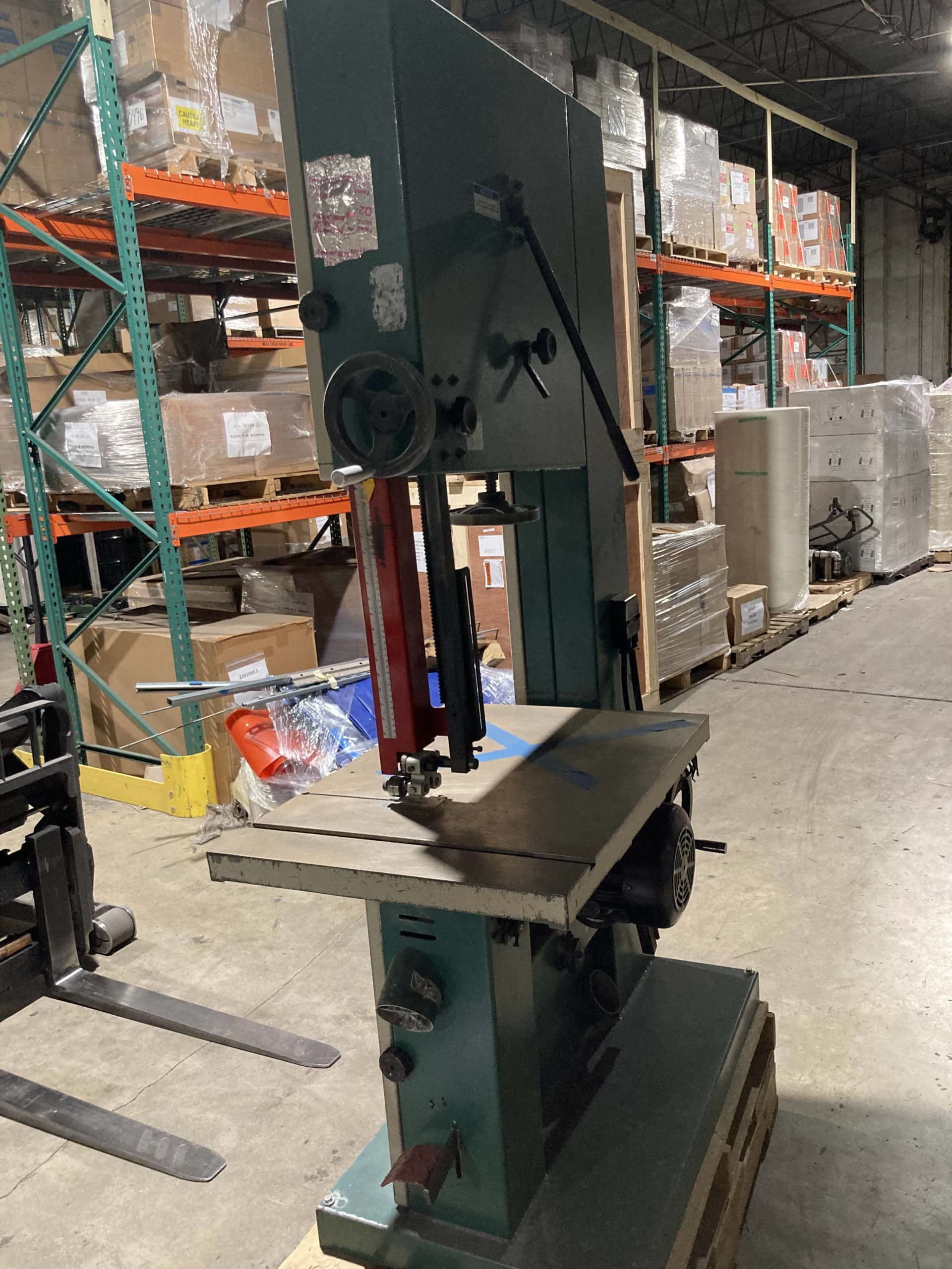 Grizzly G0569 24" 7-1/2 HP 3-Phase Industrial Bandsaw, 2020