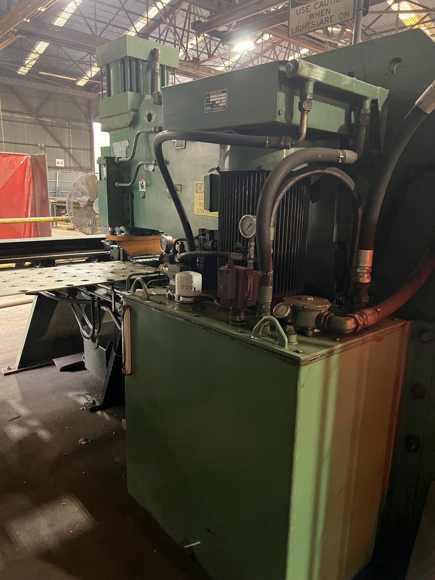 170 Ton Peddinghaus Plate Duplicator F1170/B Single End CNC Punch, 2002 - Image 2