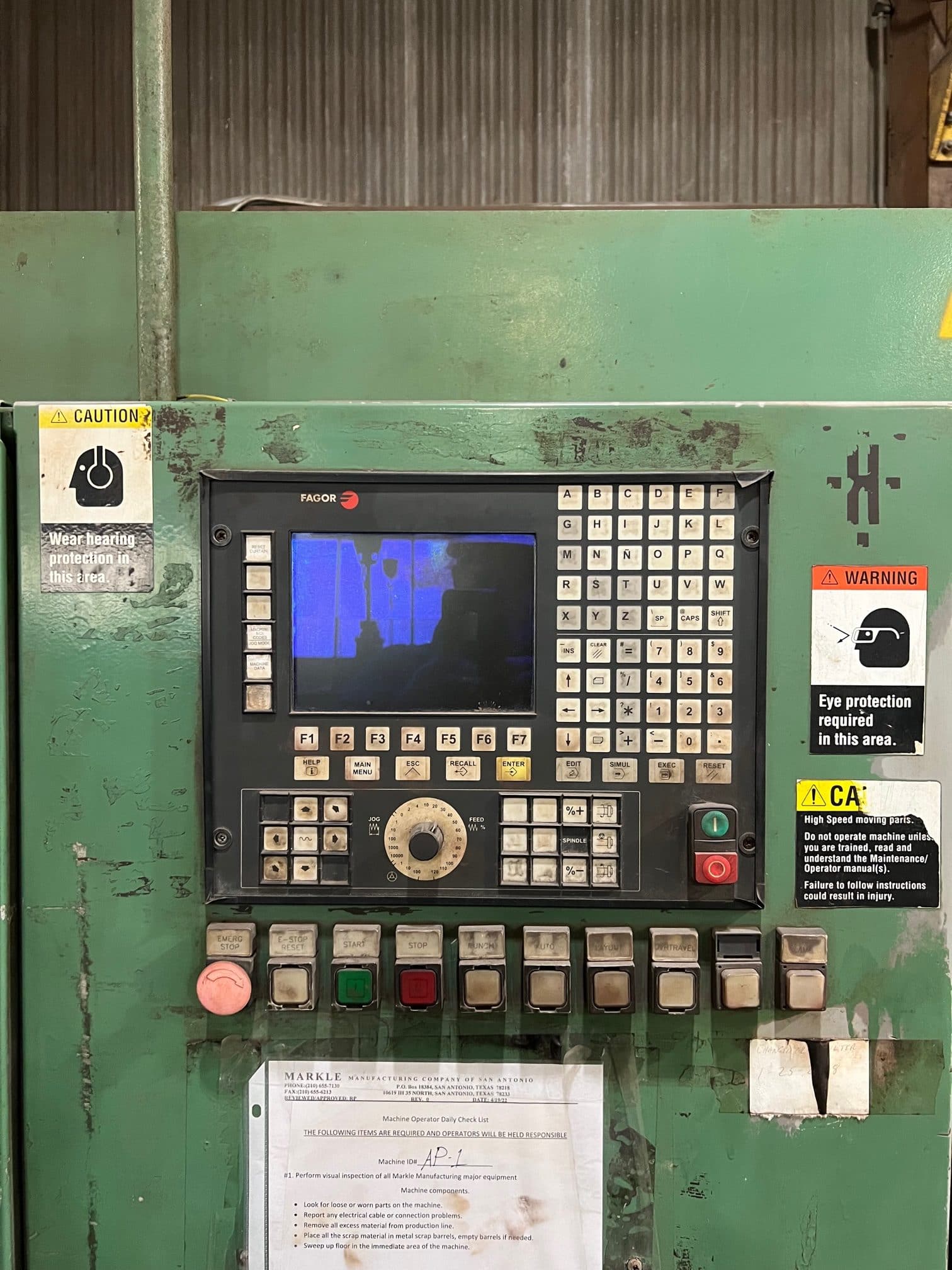 170 Ton Peddinghaus Plate Duplicator F1170/B Single End CNC Punch, 2002 - Image 3