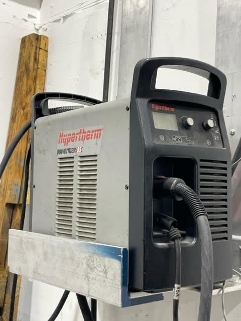 8' x 20' Torchmate 4 , 2005 - Hypertherm 85, Included Air Engraver, Cabinet and Remote Display - Image 3