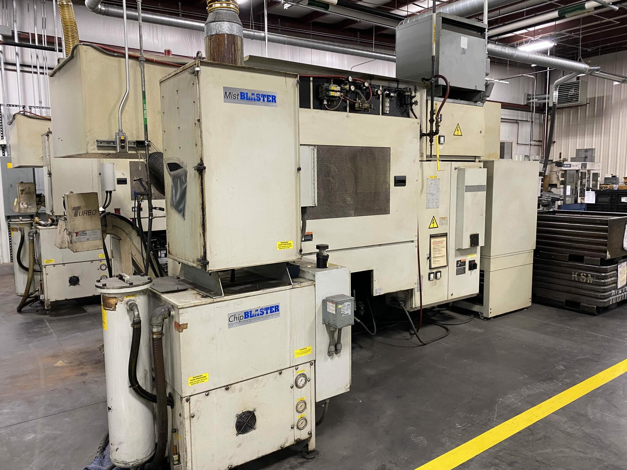 Mori Seiki NL2500MC/700 CNC Lathe, 2007/2- live tooling, mist blaster, chip blaster, work stocker, gantry loader, available immediately - Image 2