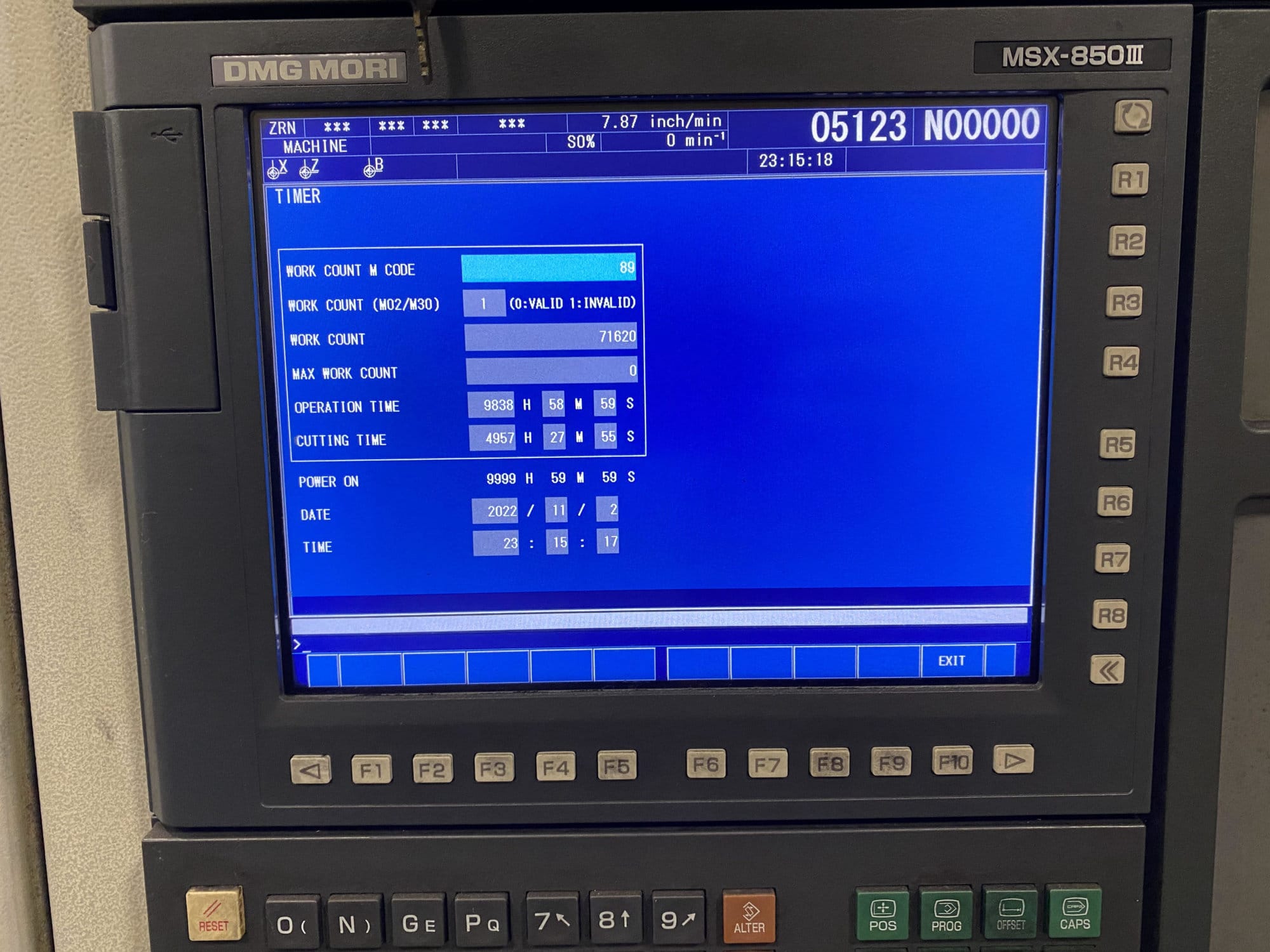 Mori Seiki NL2500MC/700 CNC Lathe, 2007/2- live tooling, mist blaster, chip blaster, work stocker, gantry loader, available immediately - Image 4
