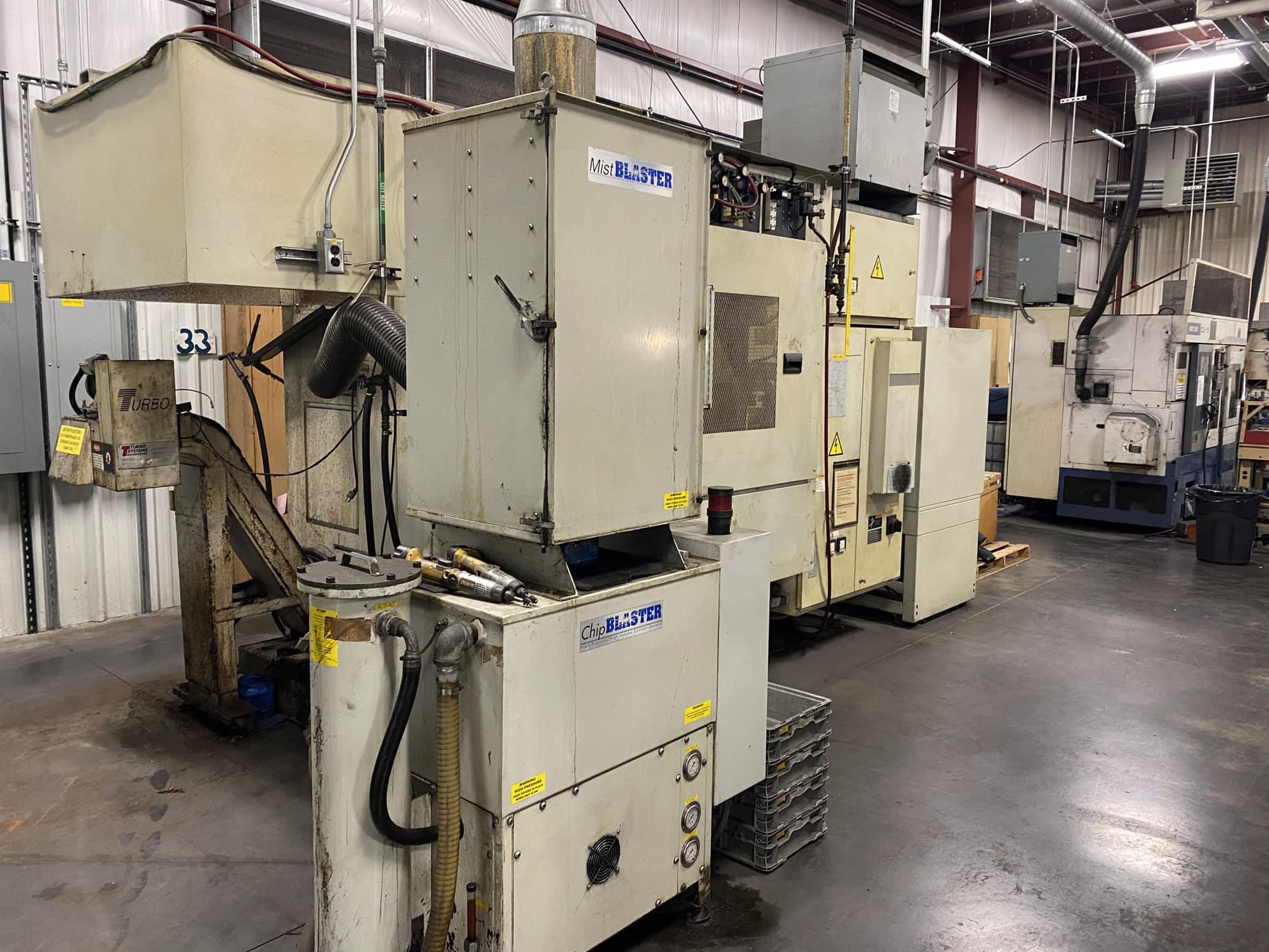 Mori Seiki NL2500MC/700 CNC Lathe, 2007/1- live tooling, mist blaster, chip blaster, work stocker, gantry loader, available immediately - Image 2