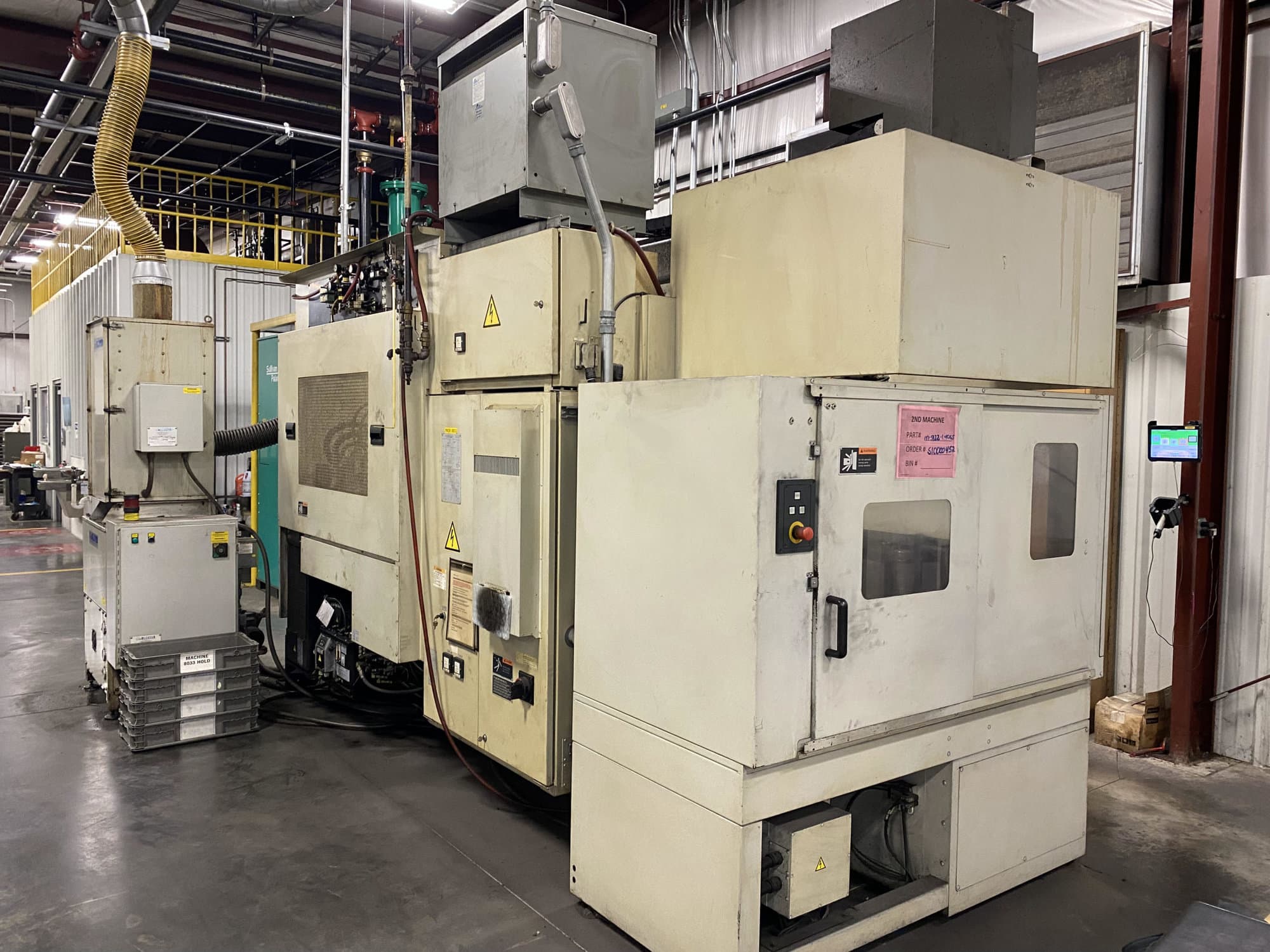Mori Seiki NL2500MC/700 CNC Lathe, 2007/1- live tooling, mist blaster, chip blaster, work stocker, gantry loader, available immediately - Image 3