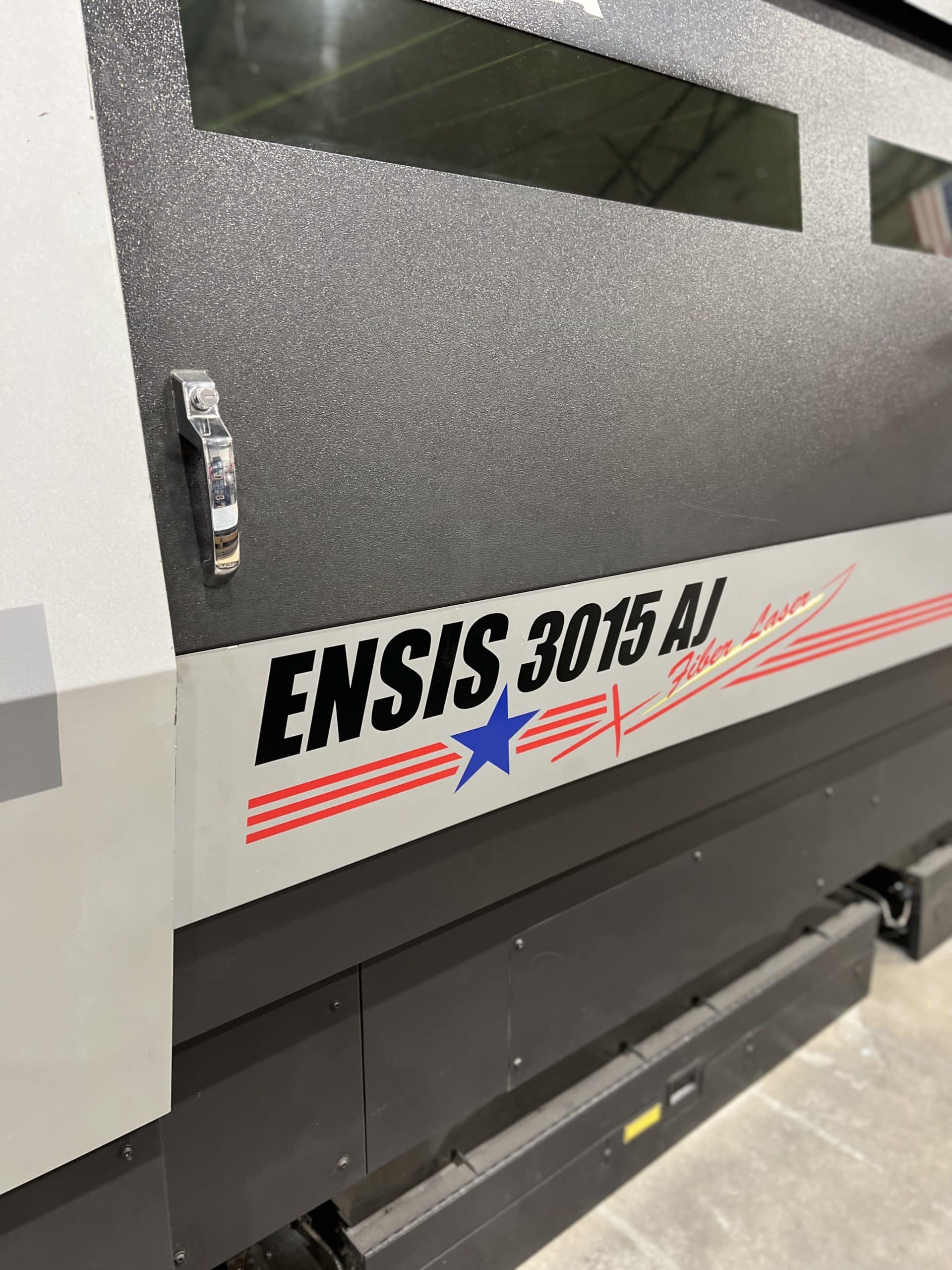2000 Watt Amada Ensis 3015AJ Fiber Laser, 2017-5'x10' table w/AMS3015CL Automation - Image 7