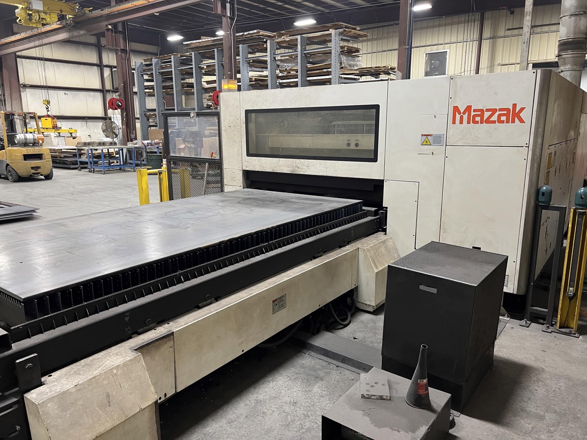 4,000 Watt Mazak Optiplex 3015 CO2 Laser, 2013- 5' x 10' Table