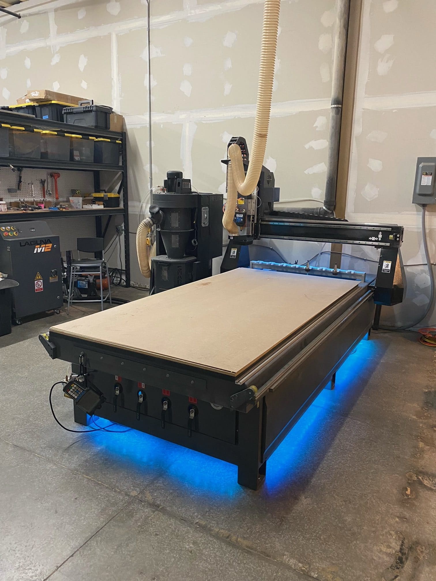 4'x 8' Laguna MCNC Smartshop CNC Router, 2020