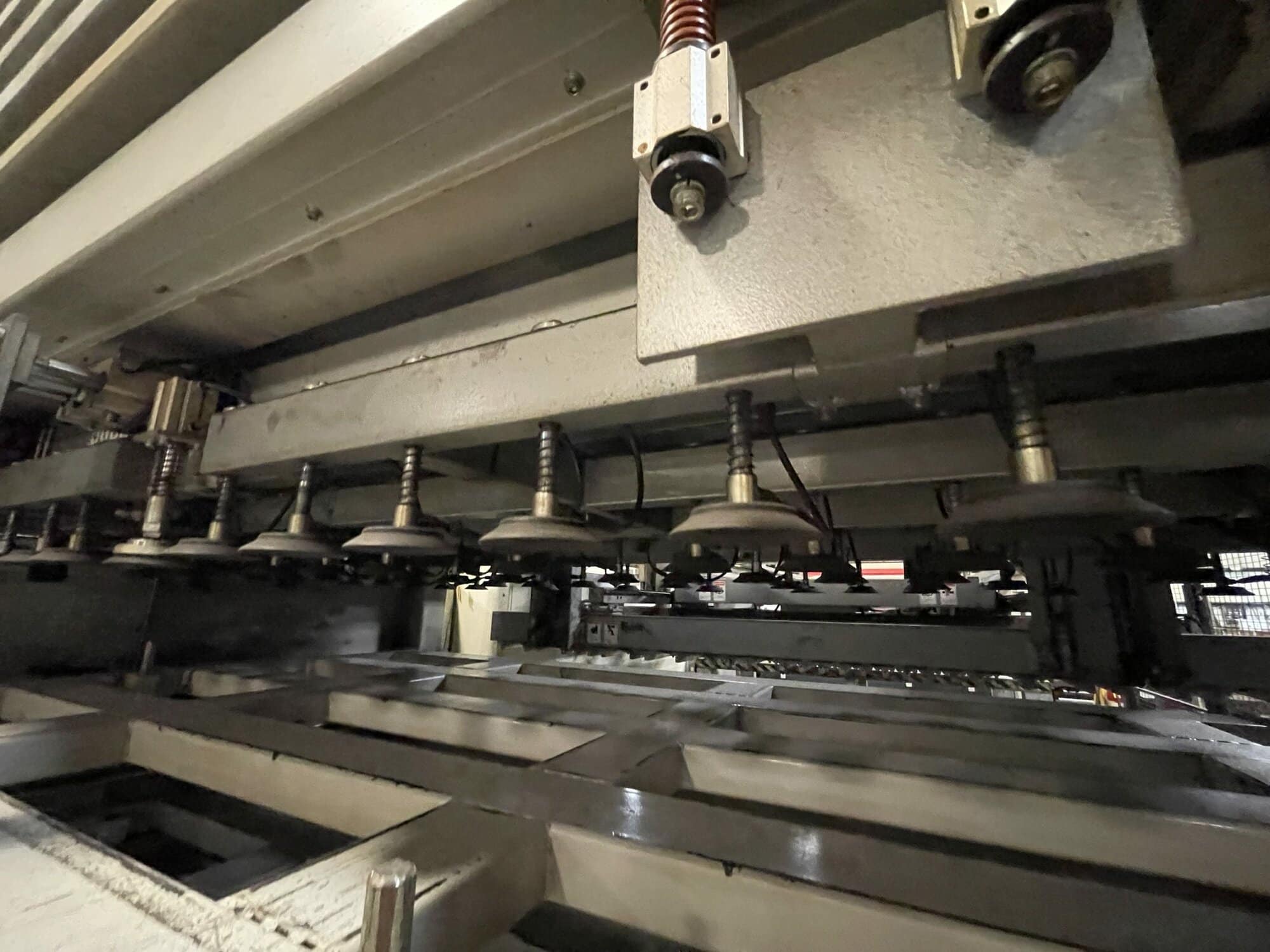 5' x 10' Mitsubishi Auto-FlexMS HP 2 Laser Layout Automation System, With 12-Shelf Tower, 2007- MSC III 3015 - Image 7