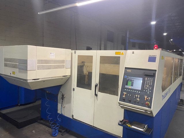 4000 Watt Trumpf L3030, Co2 laser , 2007- 5' x 10' Table