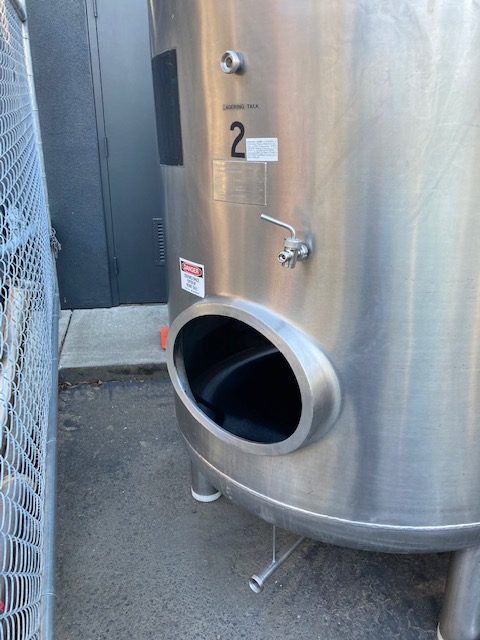 863 Gallon Kaspar- Schulz Stainless Steel Tank, 1989 - CIP - Image 2