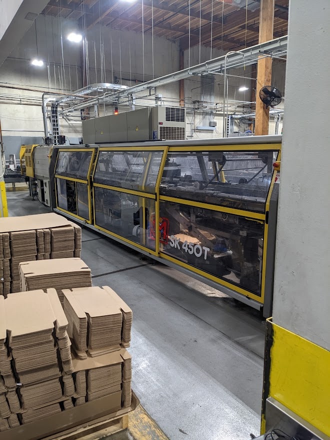 SMI SK450-T Shrink Bundler, 2003- Infeed Laners - Image 2