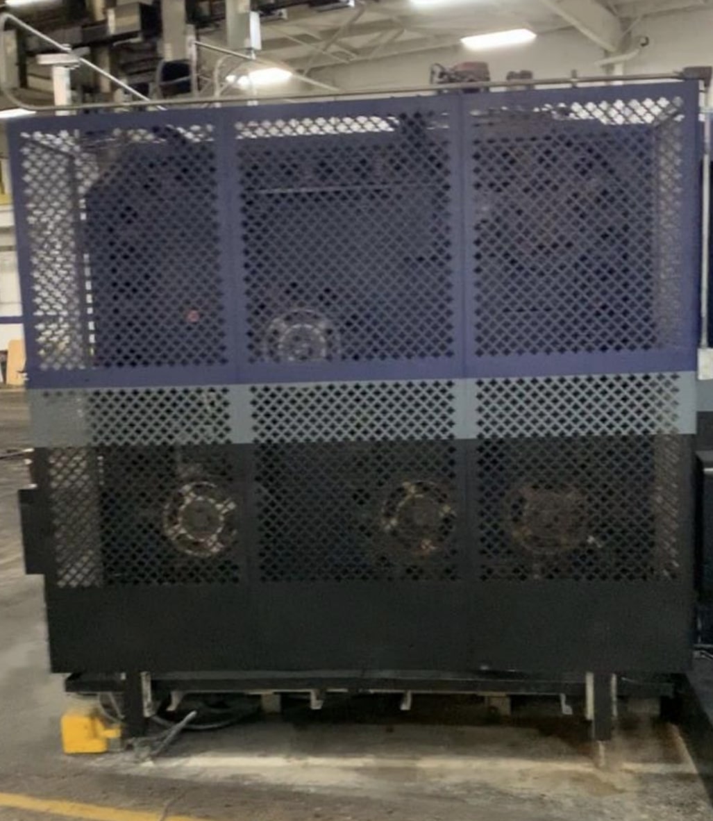 Daewoo DMH-500 500 MM HMC, 2000- Chip Conveyor, Hydraulic Clamping, Fanuc Control, Rigid Taping - Image 9