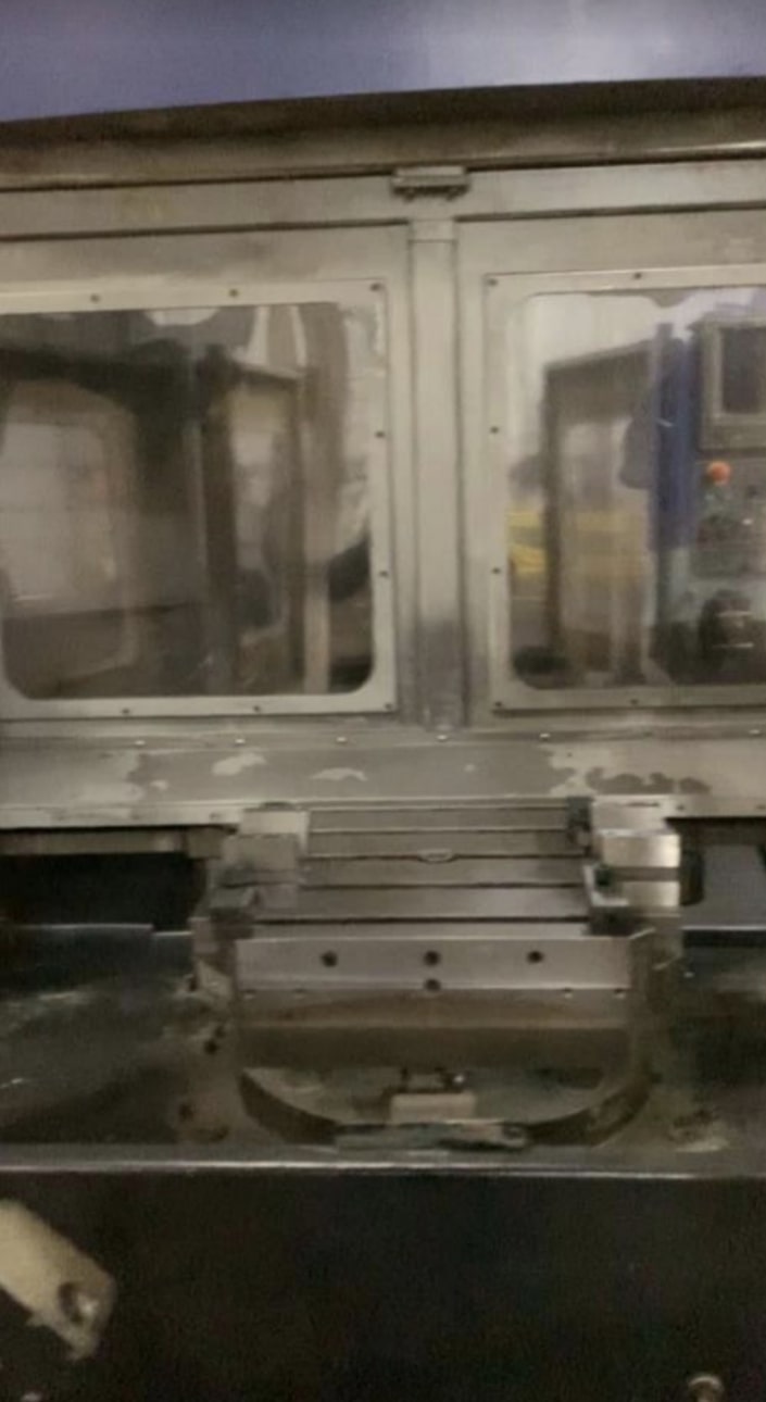 Daewoo DMH-500 500 MM HMC, 2000- Chip Conveyor, Hydraulic Clamping, Fanuc Control, Rigid Taping - Image 8