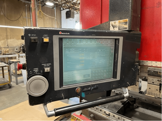 88 Ton x 8' Amada FBD 8025NT CNC Press Brake, 2000- Wilson Express Punch Clamps - Image 2