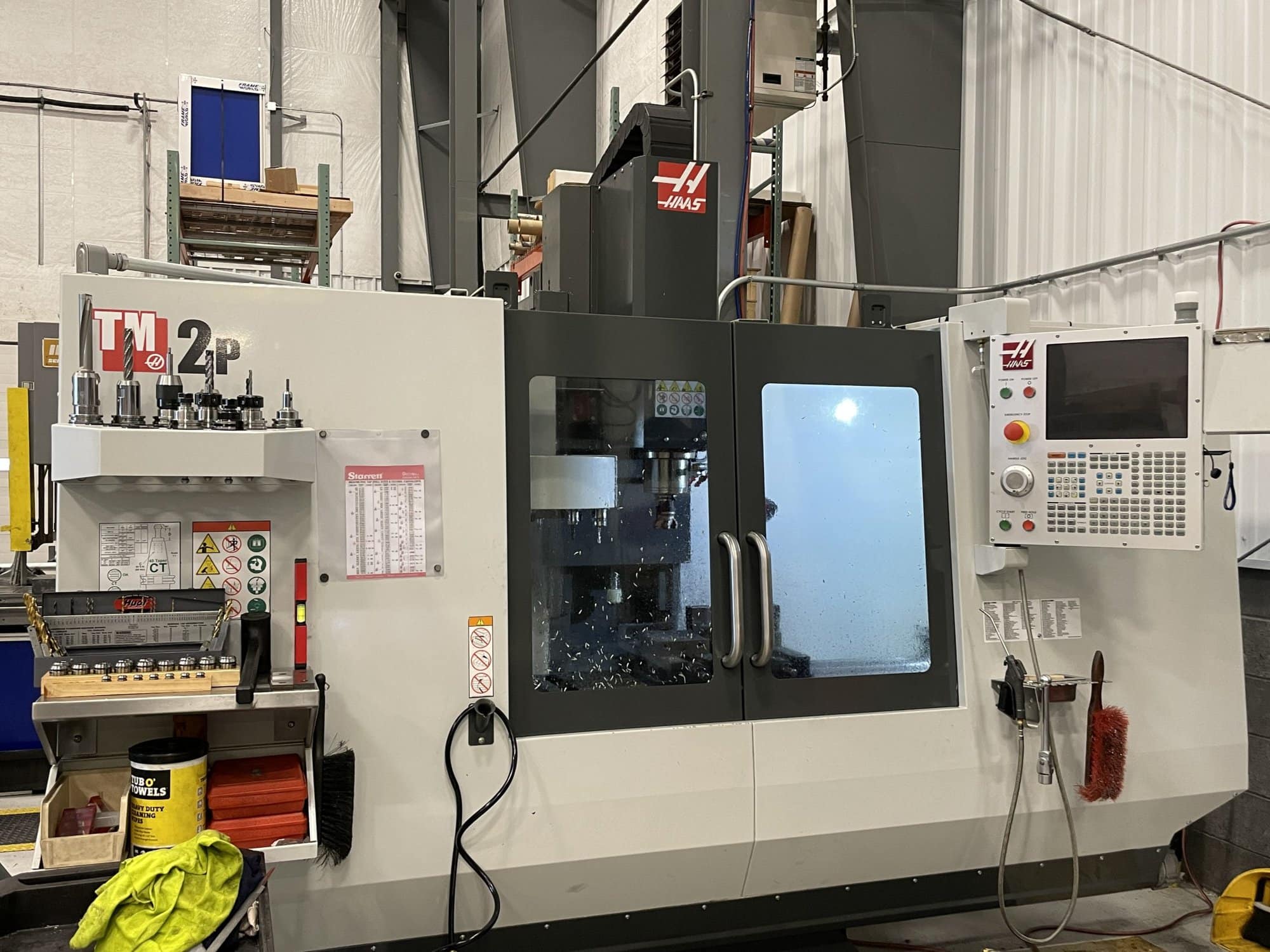 Haas TM-2P VMC,2020- Probe, Auger
