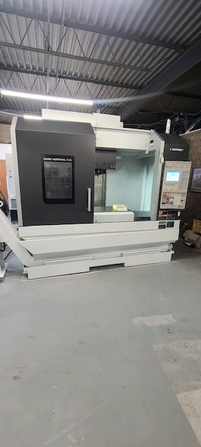 DMG Mori Duravertical 5100 VMC, 2016 - 12K RPM Spindle, TSC Interface, Renishaw Probe