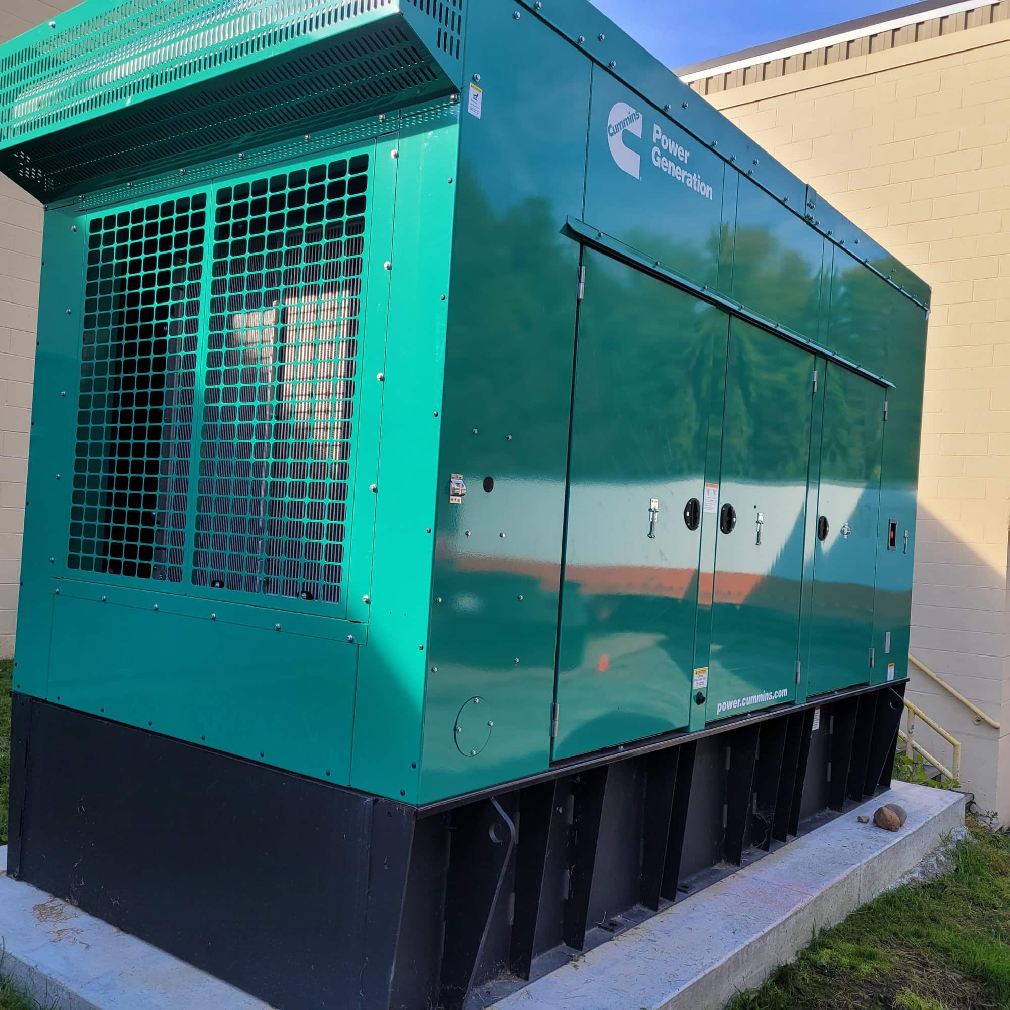 Cummins DFEK 2190288 Diesel Generator, 2021 - Never used Transfer Switch, Zero Hours