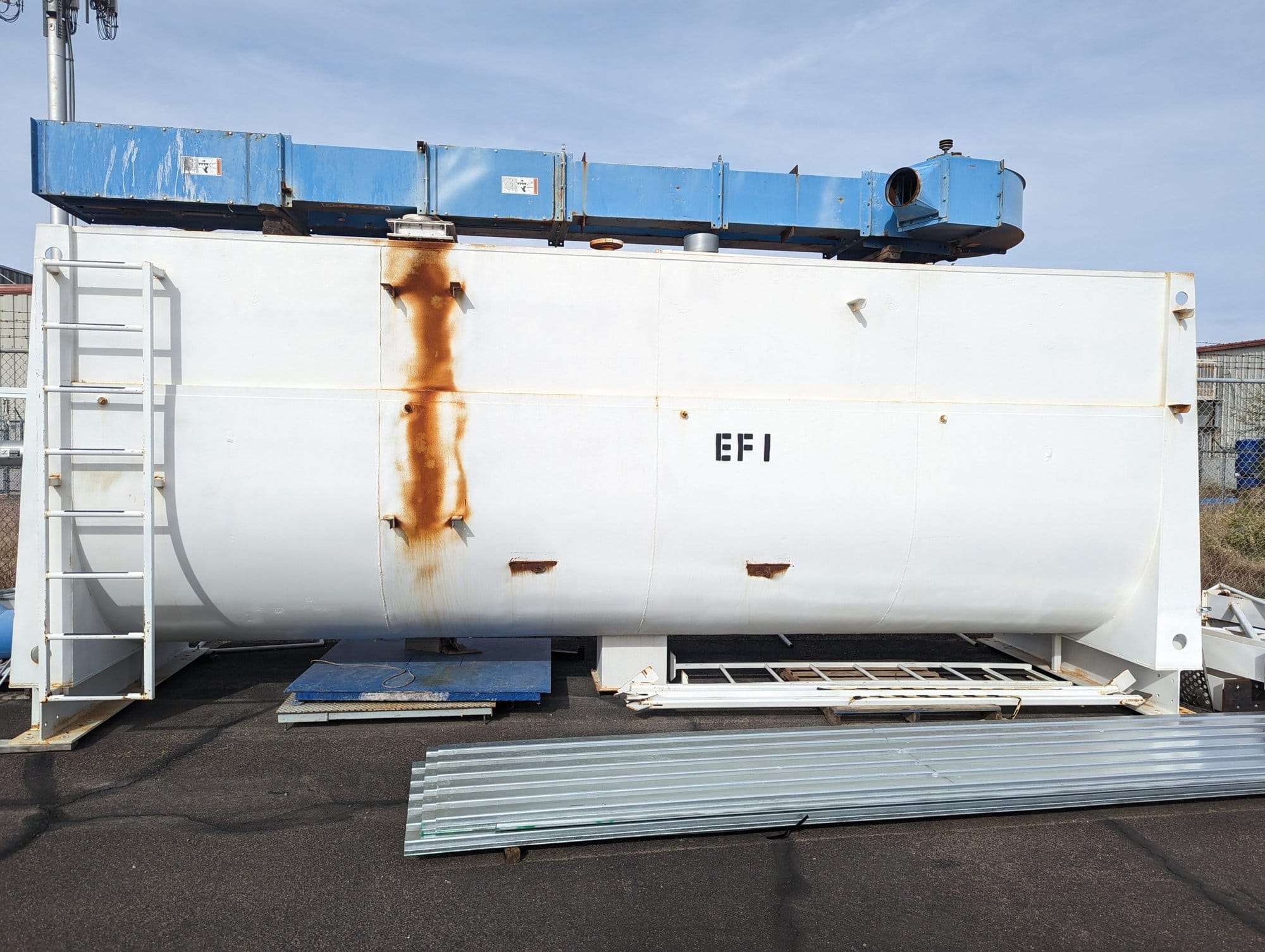 1000 Cubic Ft. Jacketed Carbon Steel Dual Ribbon Blender - 30 HP - Image 2