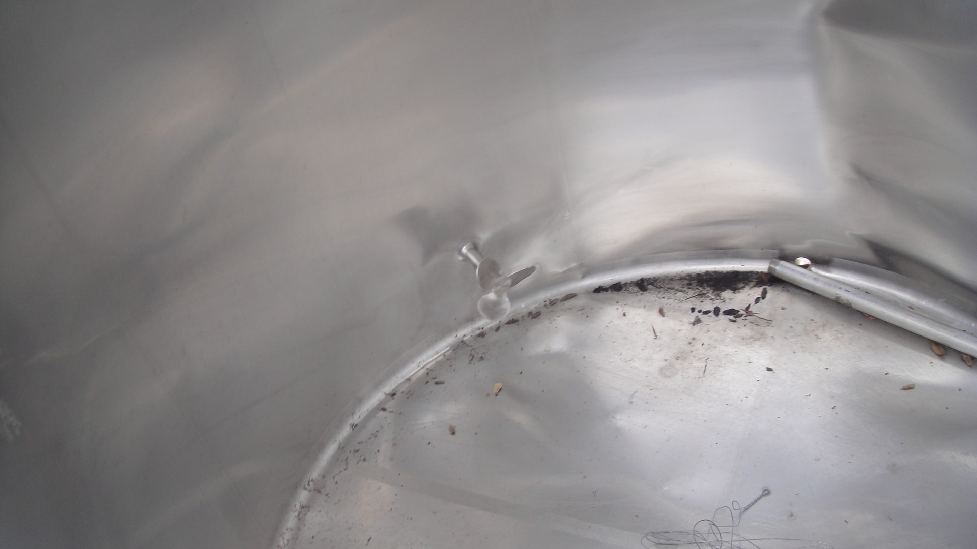1000 Gallon Stainless Steel Holding Tank - Small Agitator - Image 4