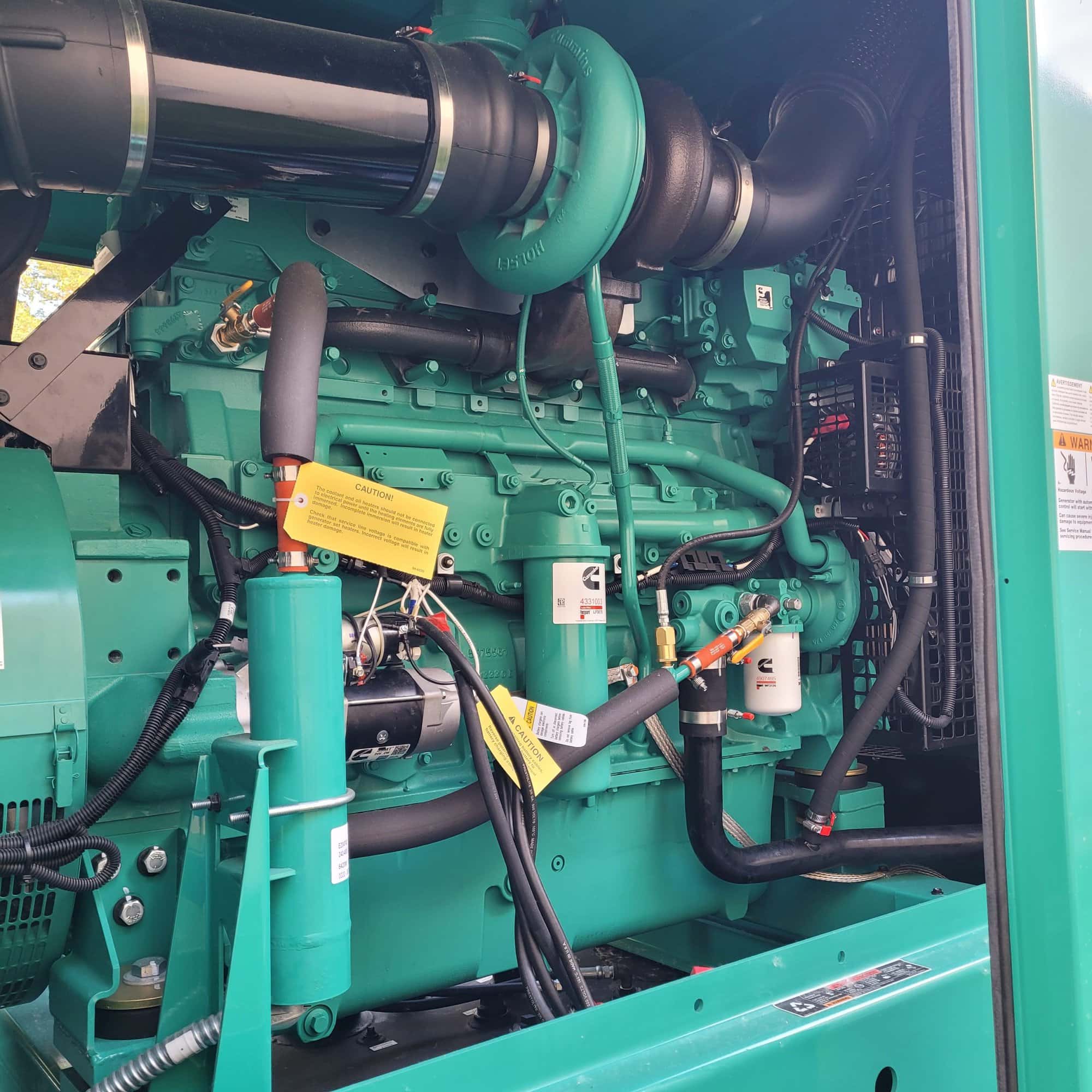 Cummins DFEK 2190288 Diesel Generator, 2021 - Never used Transfer Switch, Zero Hours - Image 4