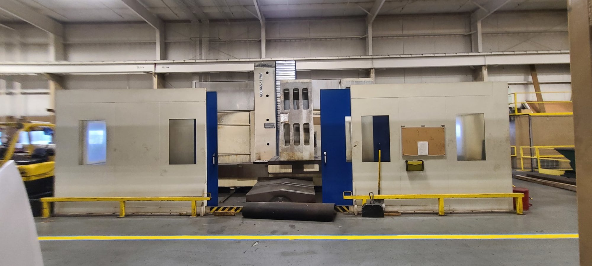 Giddings & Lewis PT1800 CNC Horizontal Boring Mill, 2006 - Heidenhain Control
