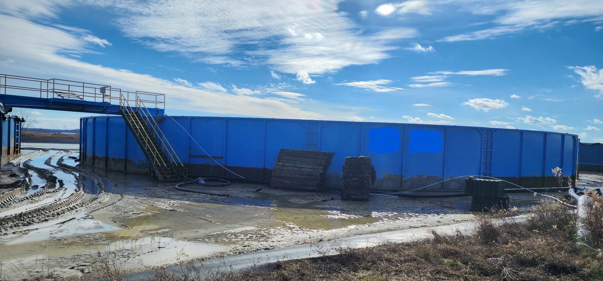 1,600,000 Gallon Carbon Steel Storage Tank- 12'h x 120'd - Image 2