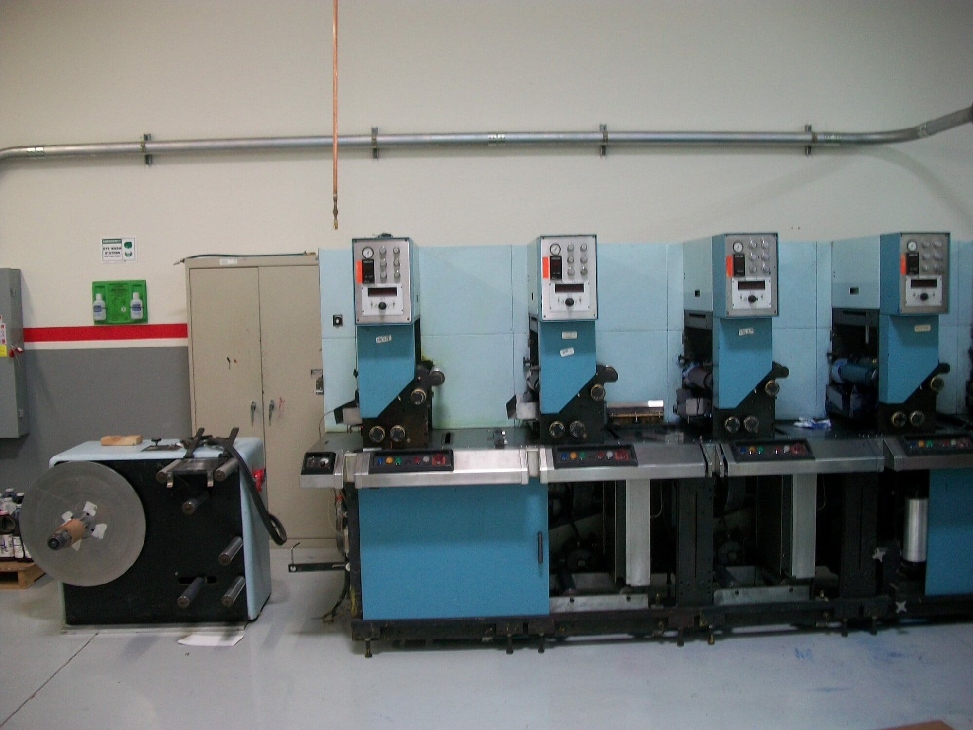 Webtron 1000 6-Color Flexo Press, 1987 - Includes ~20 Dies (Various Label Sizes) - Image 2