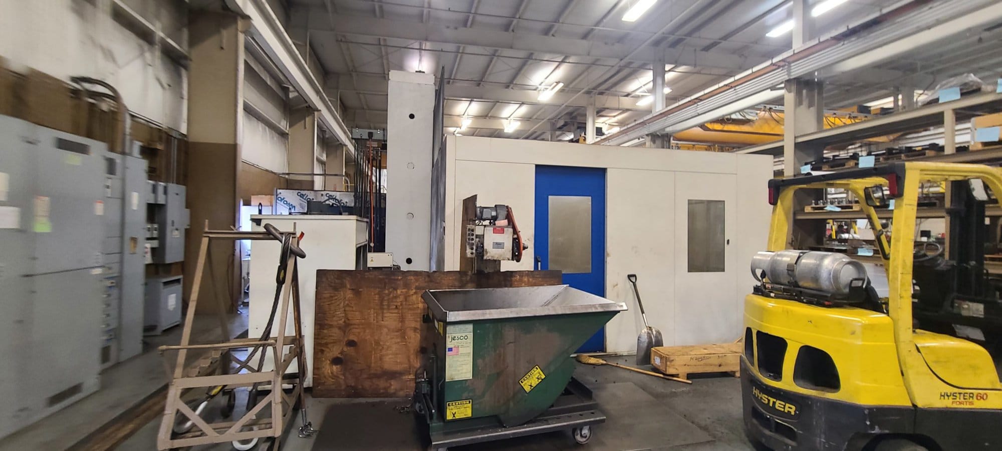 Giddings & Lewis PT1800 CNC Horizontal Boring Mill, 2006 - Heidenhain Control - Image 2