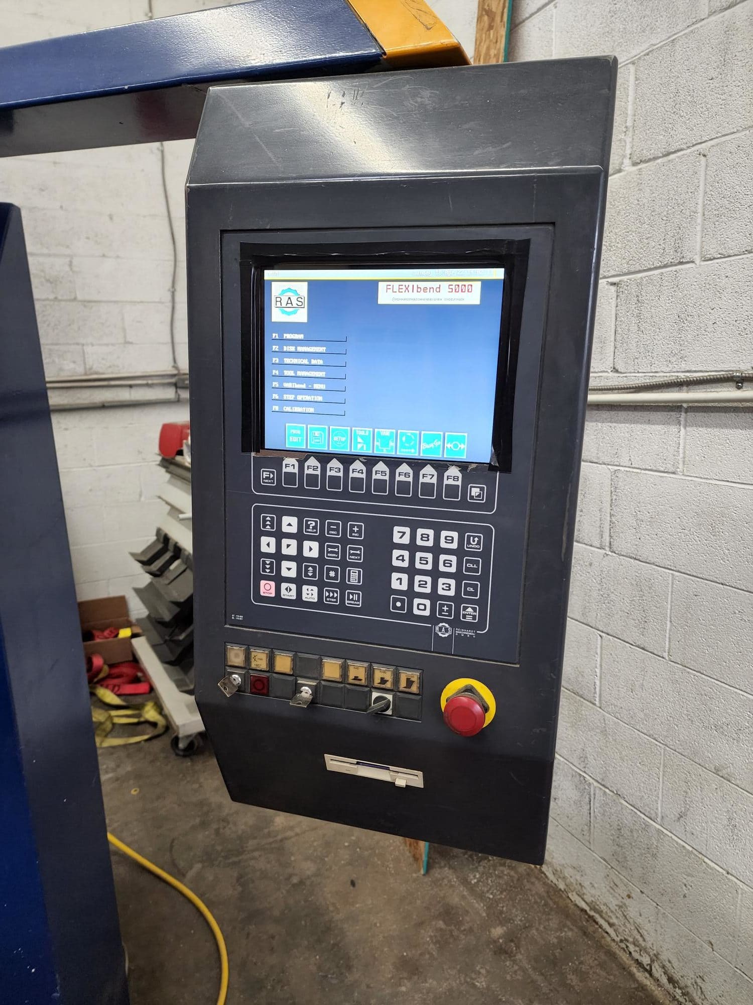 .1181" x 10.2' Ras Flexibend 5000 Folding Machine, 2001 - Image 4
