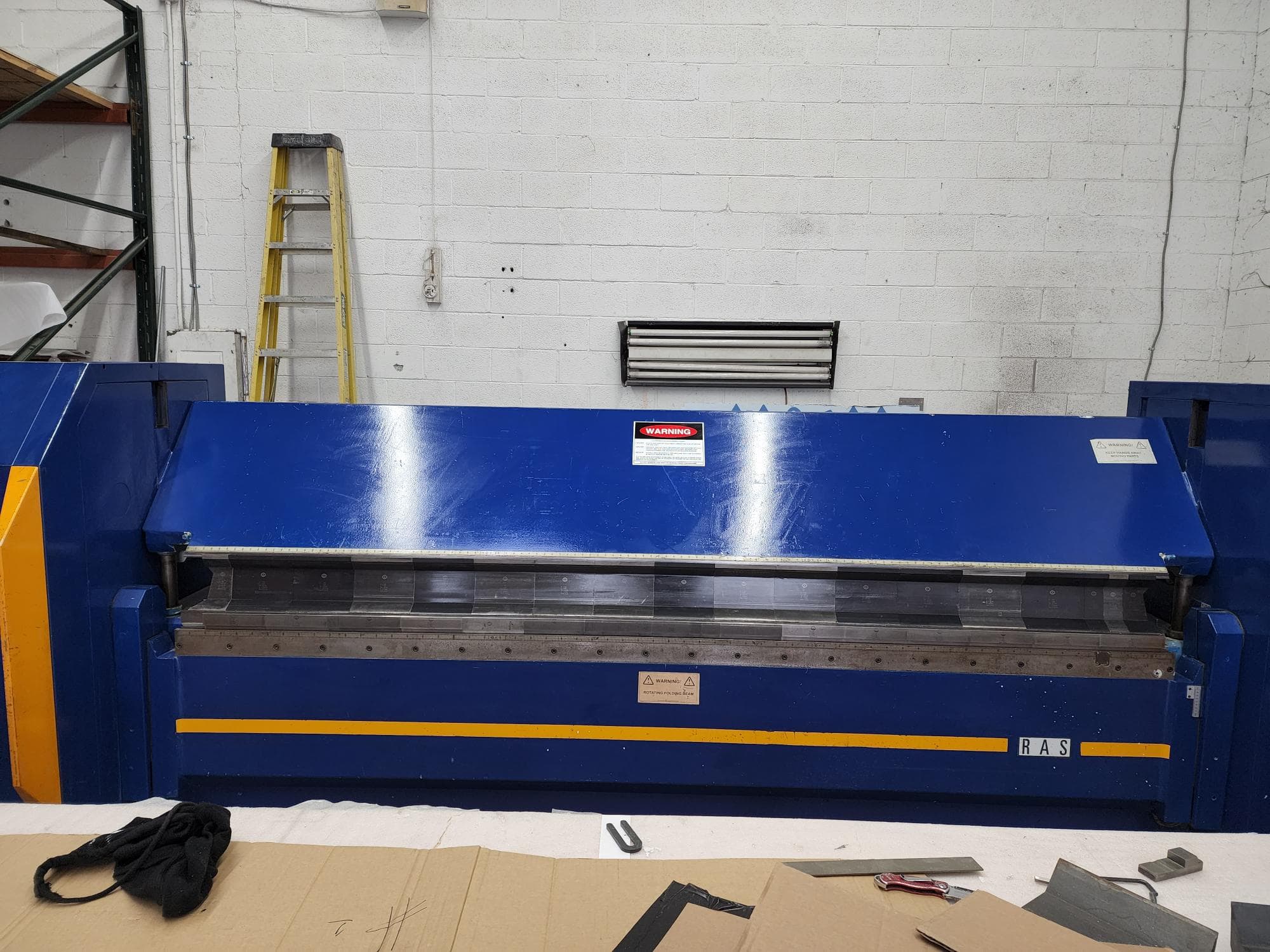 .1181" x 10.2' Ras Flexibend 5000 Folding Machine, 2001 - Image 3