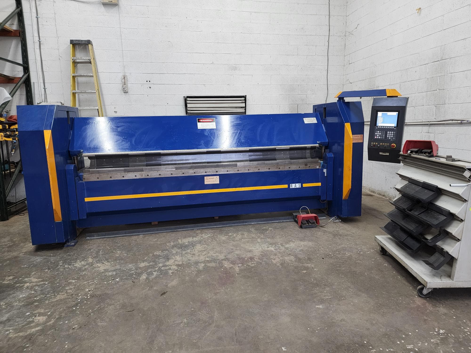 .1181" x 10.2' Ras Flexibend 5000 Folding Machine, 2001 - Image 2